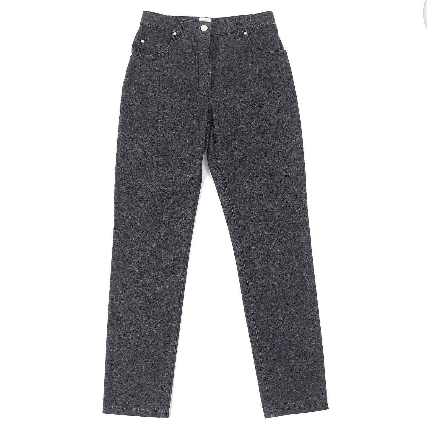 HERMES Denim pants 2E0451DQ cotton Indigo 34