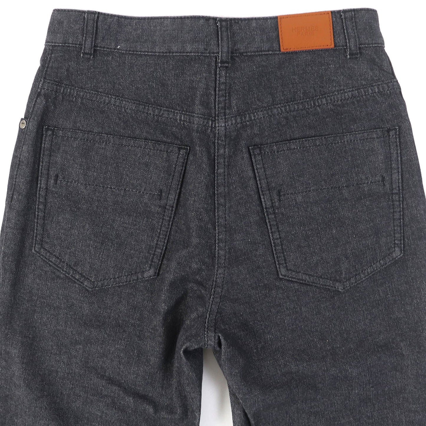 HERMES Denim pants 2E0451DQ cotton Indigo 34