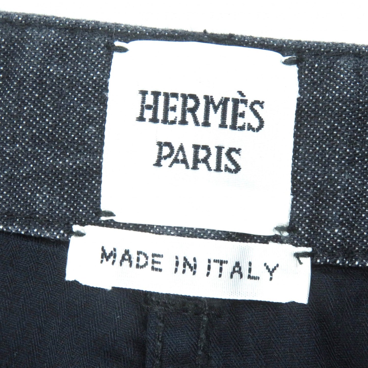 HERMES Denim pants 2E0451DQ cotton Indigo 34