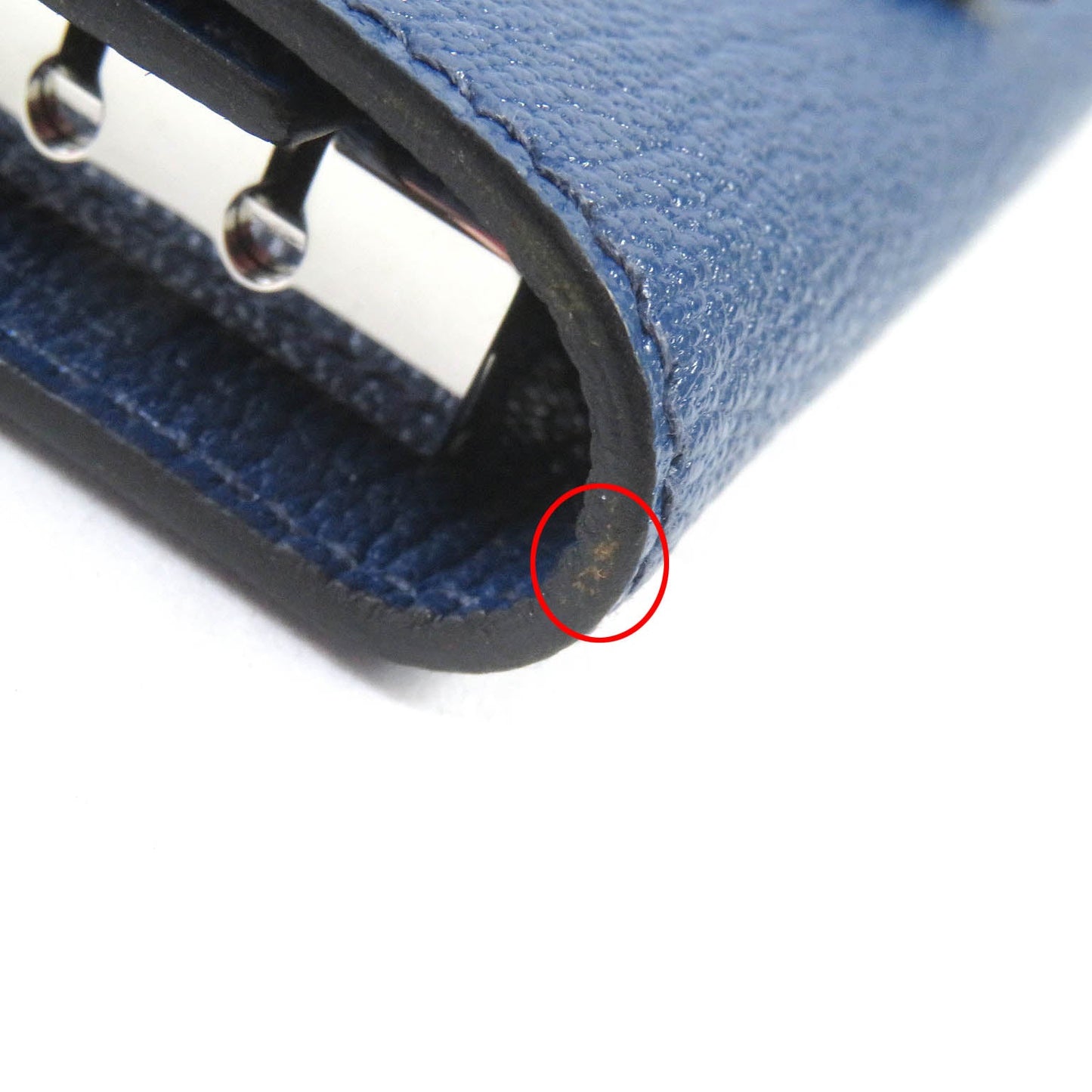 HERMES Key case Key holder  Shave Brude malt Bean