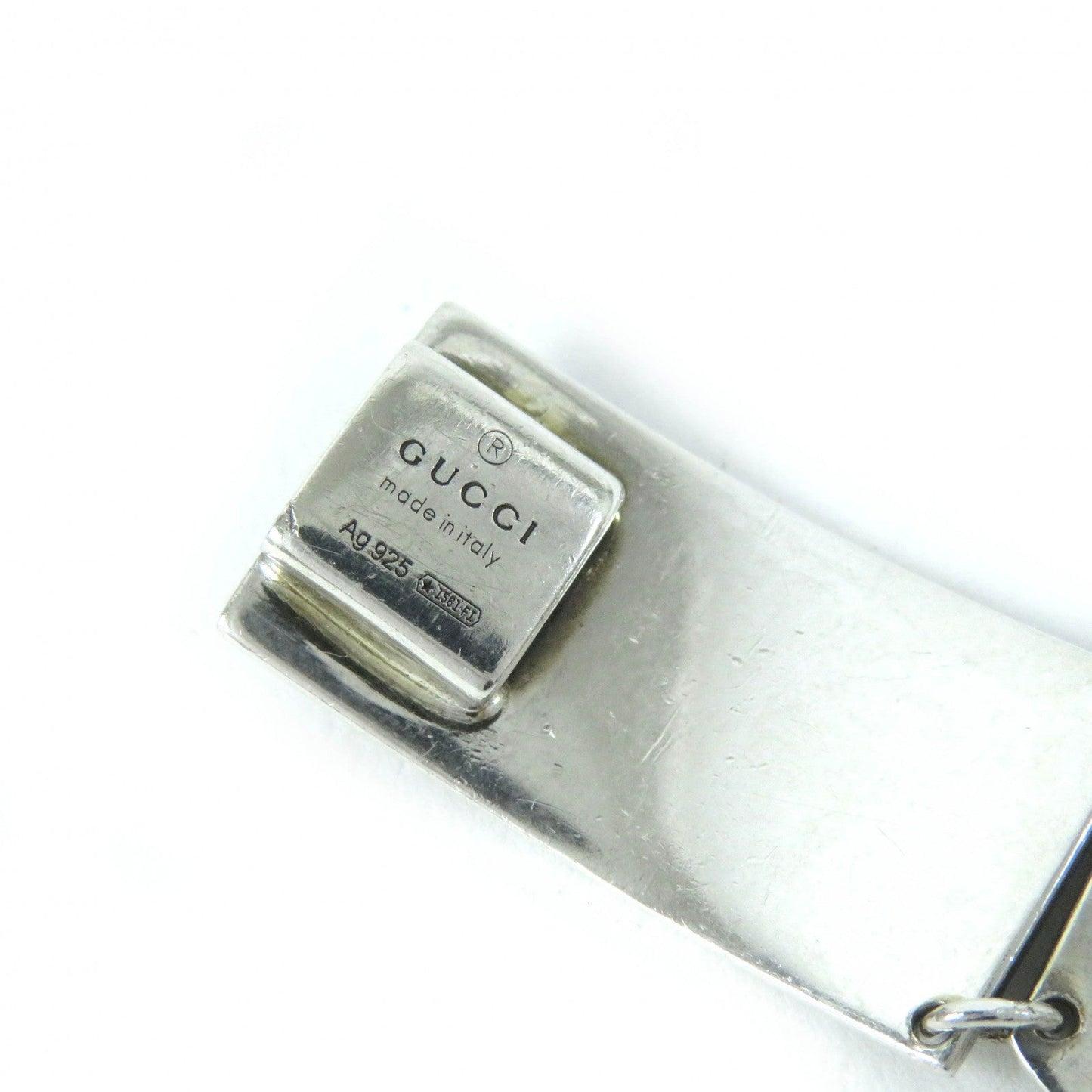 GUCCI bracelet AG925 Silver Arabesque 17