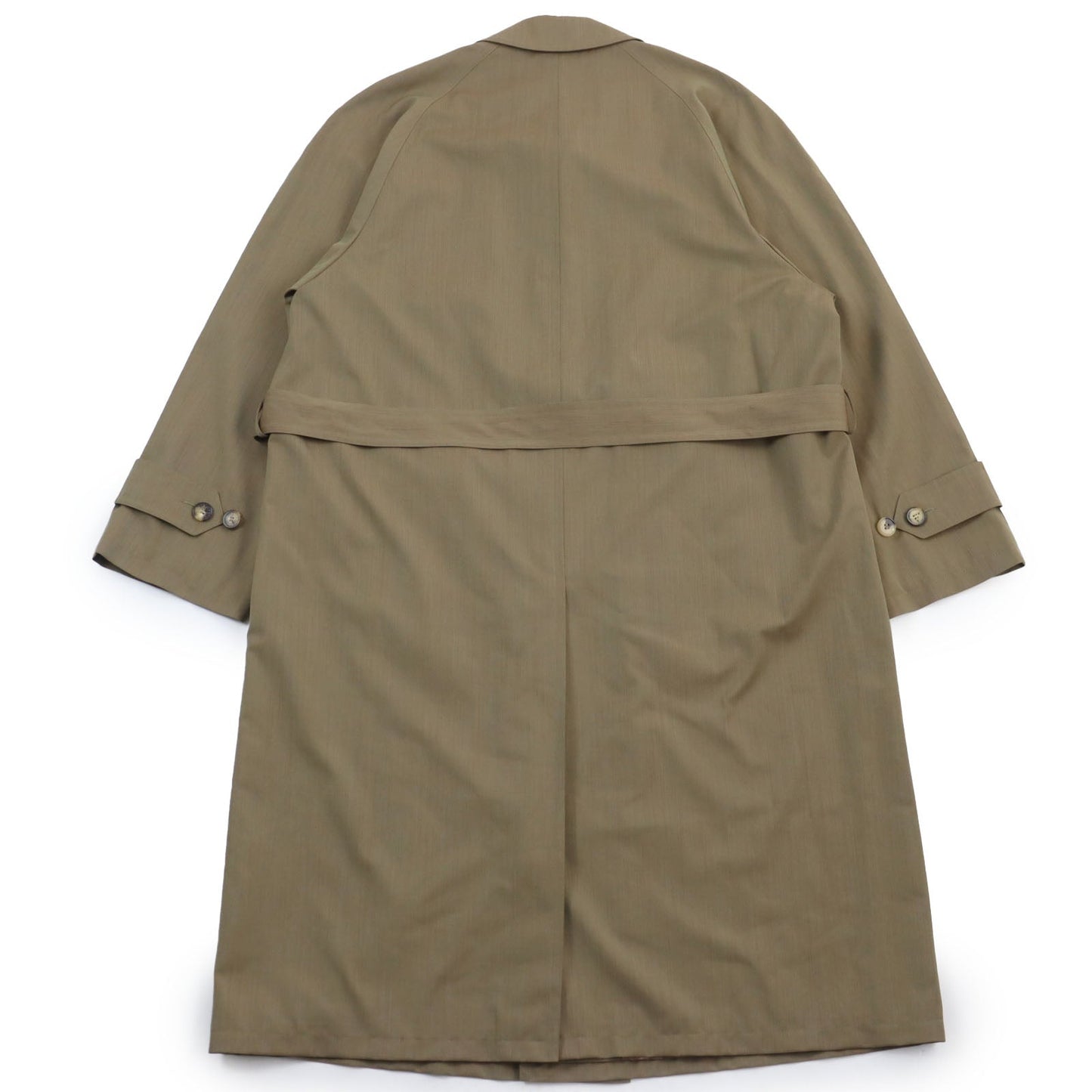 HERMES Stainless collar coat Outer: 100% wool, Lining: 100% acetate Brown type iridescent mens 52 Used