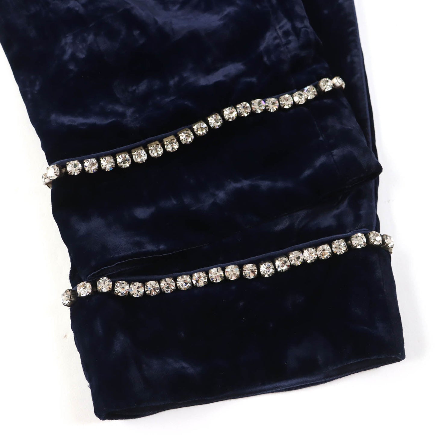 GUCCI Pants 493591 Rayon Navy 36