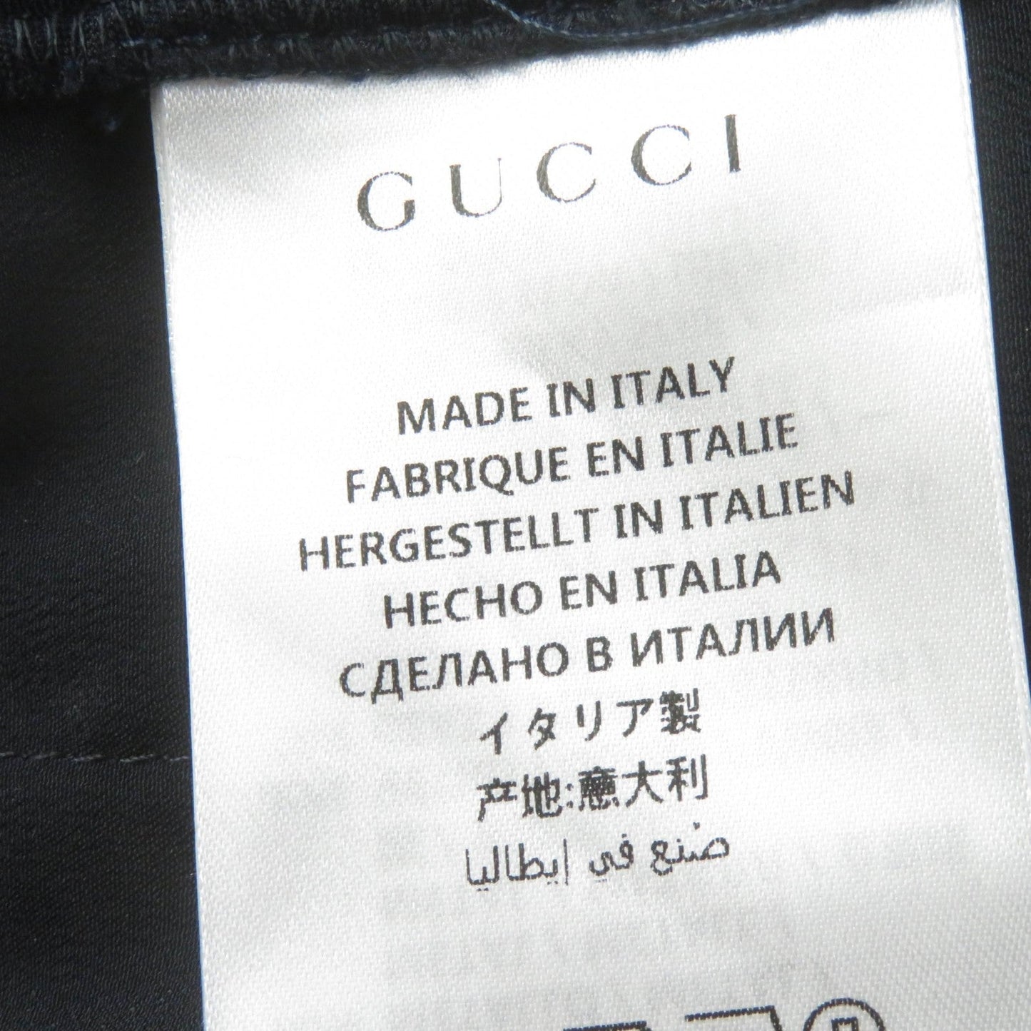GUCCI Pants 493591 Rayon Navy 36