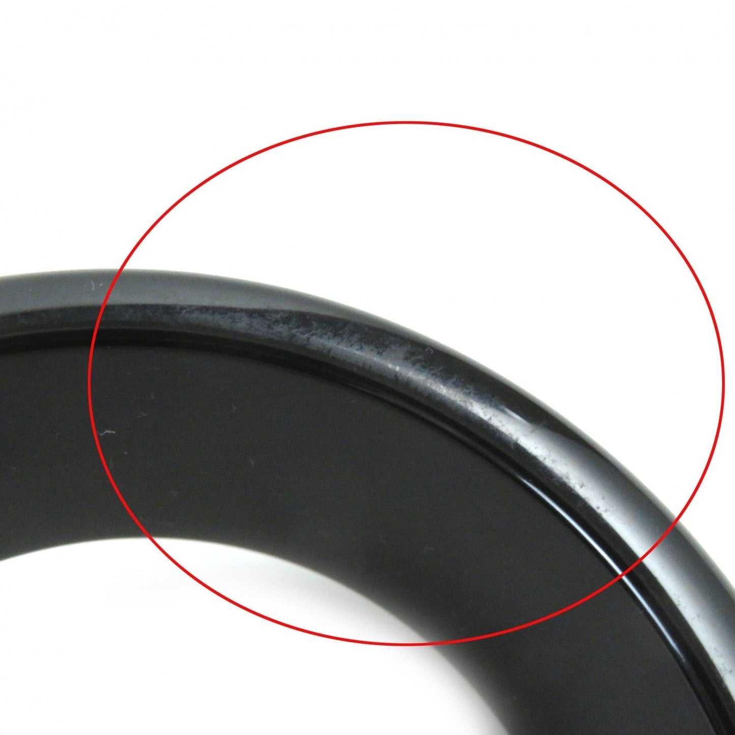 LOUIS VUITTON Bangle M65638 plastic Black Green type Yellow type Gold Brass Referrerandole