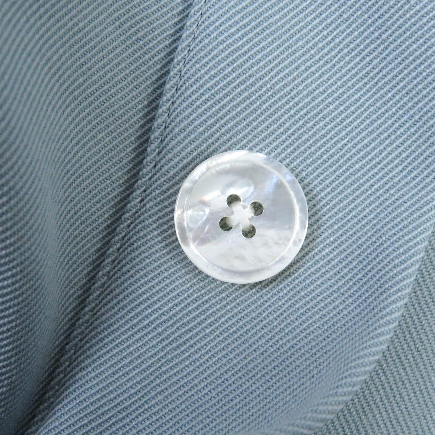 HERMES Blouson wool Light blue 41
