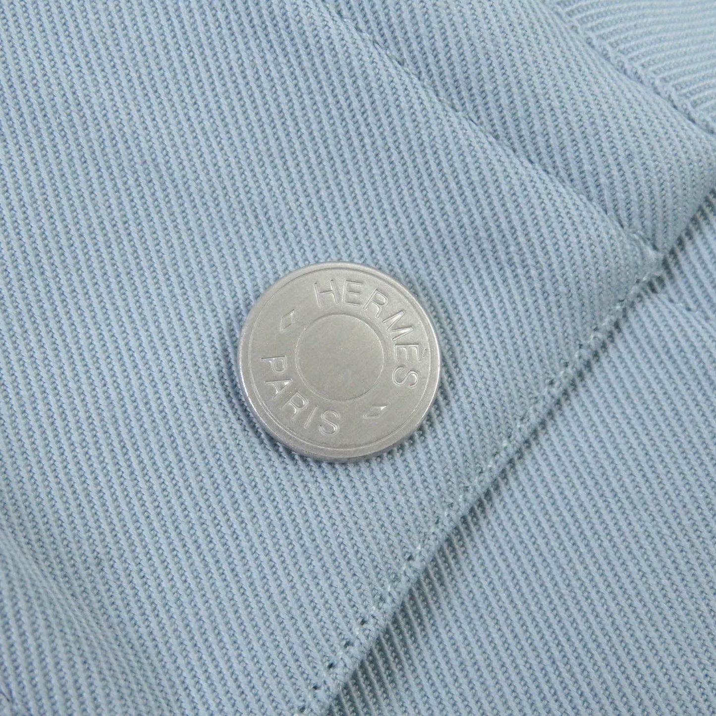 HERMES Blouson wool Light blue 41