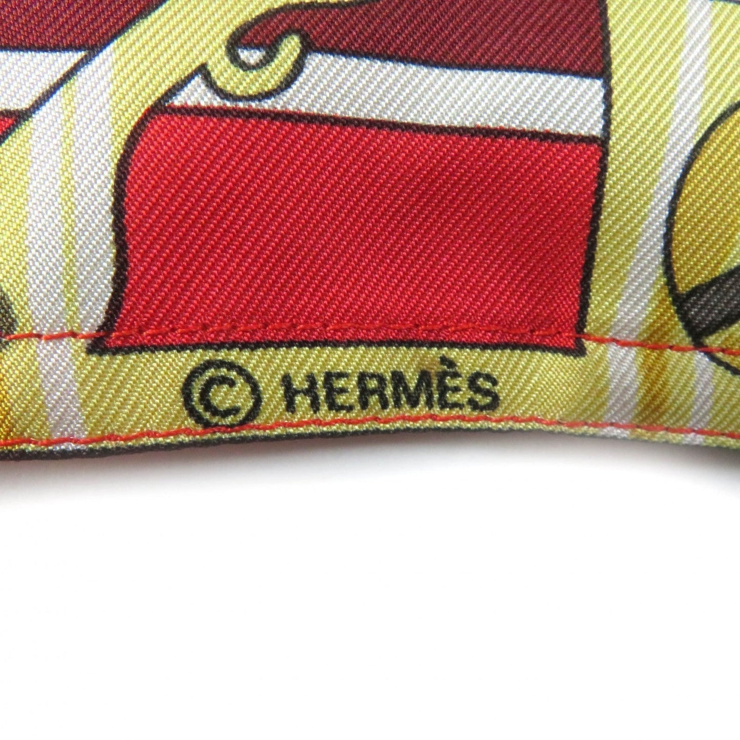 HERMES Short sleeve shirt Main: 100% silk Multi Women 38 Used