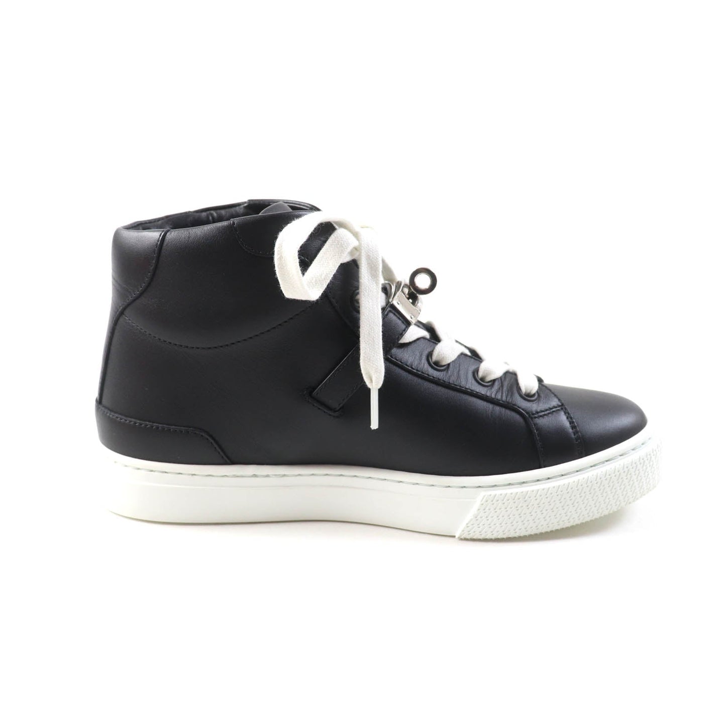 HERMES High cut sneakers 212260Z Main: Leather black Daydream Women 36.5 Used