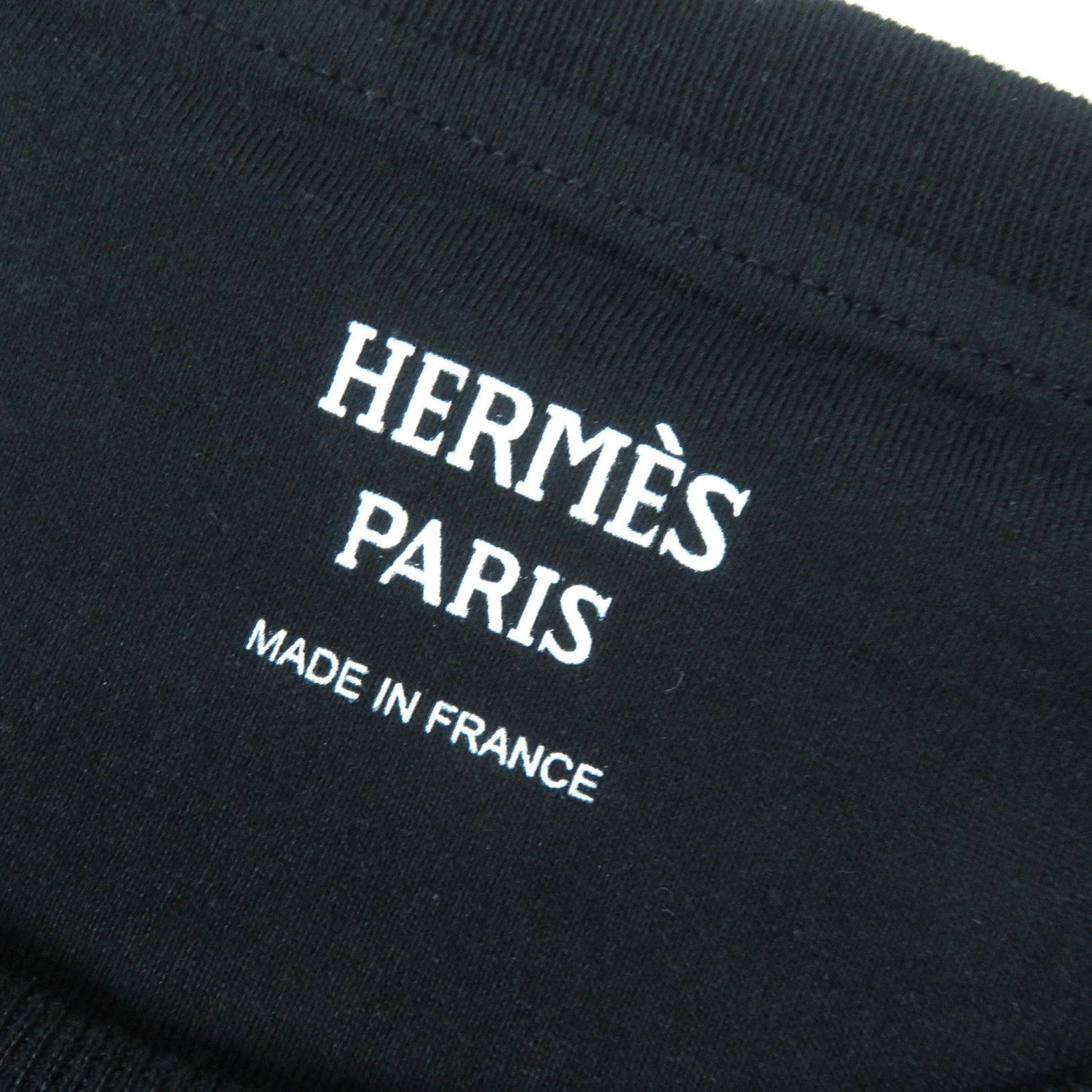HERMES one piece 3H4506DL cotton black 34