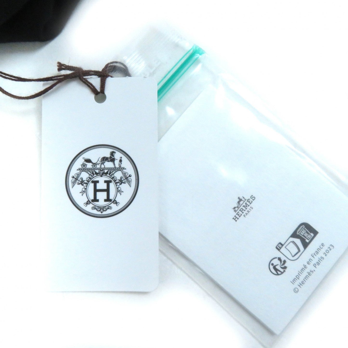 HERMES one piece 3H4506DL cotton black 34