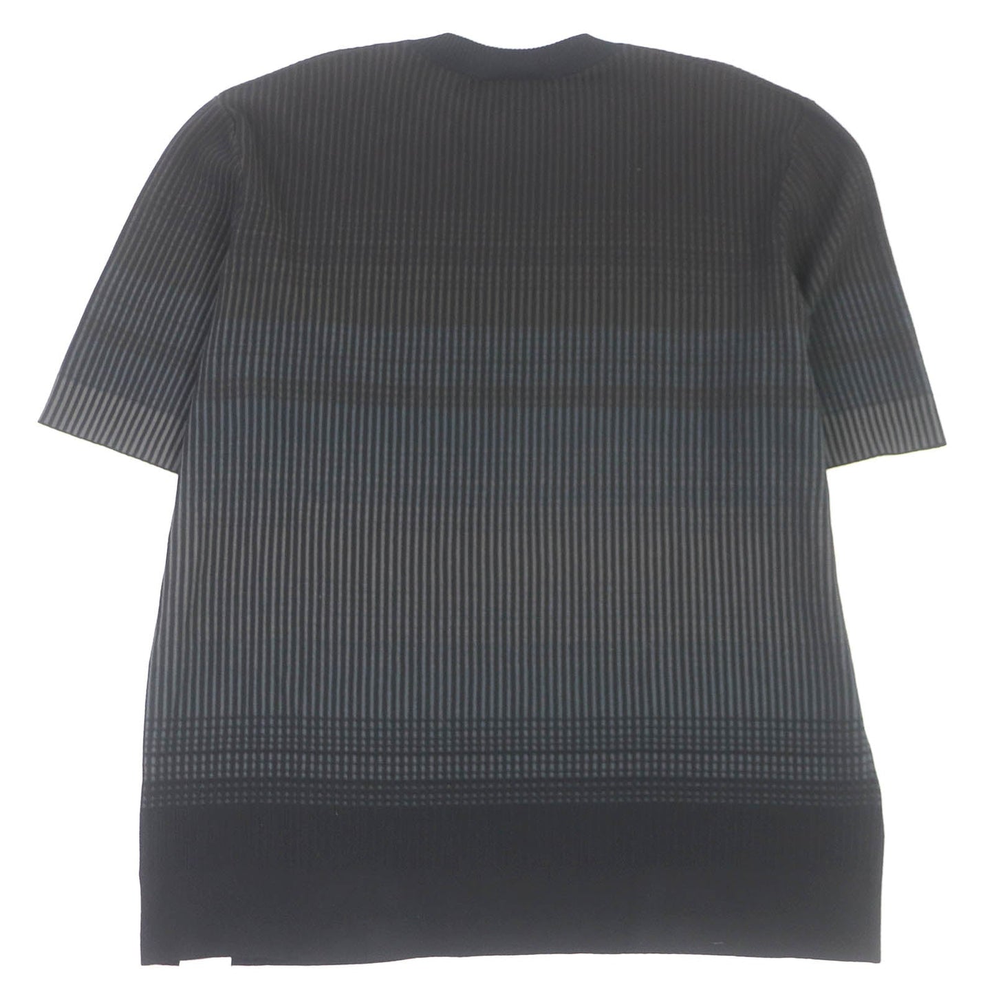 HERMES Short sleeve knit cotton Black type XXL