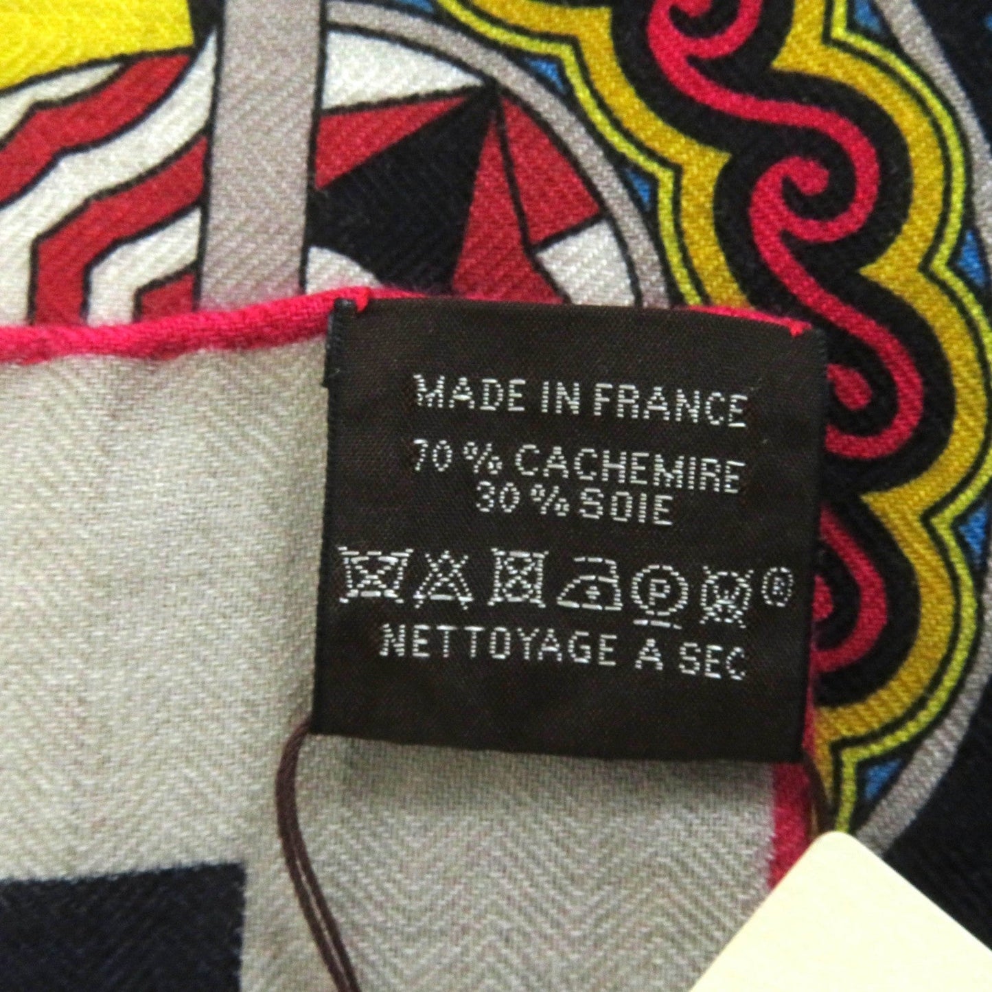 HERMES Stall H243853S cashmere Multi Caléjean 140