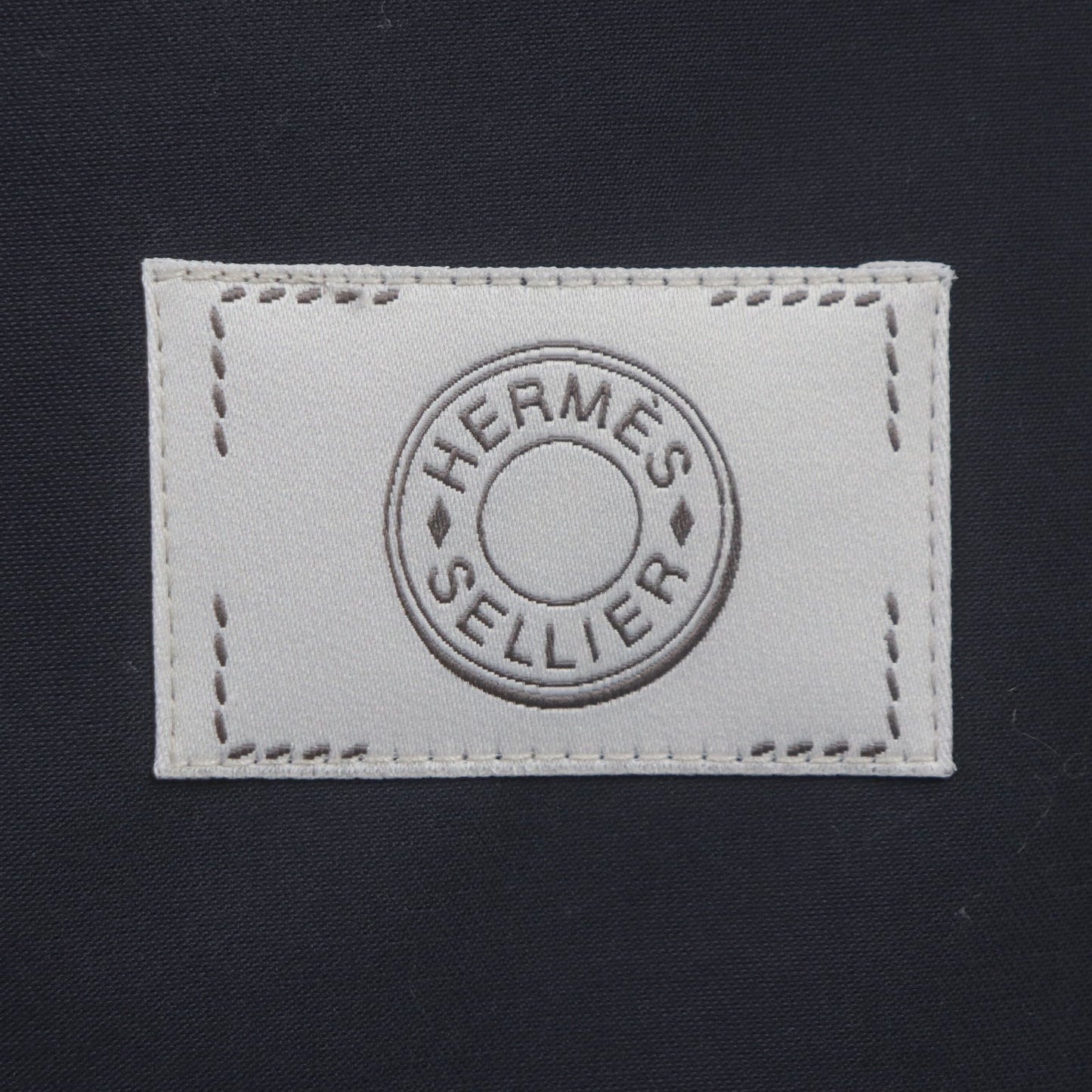 HERMES coat Nylon Navy S