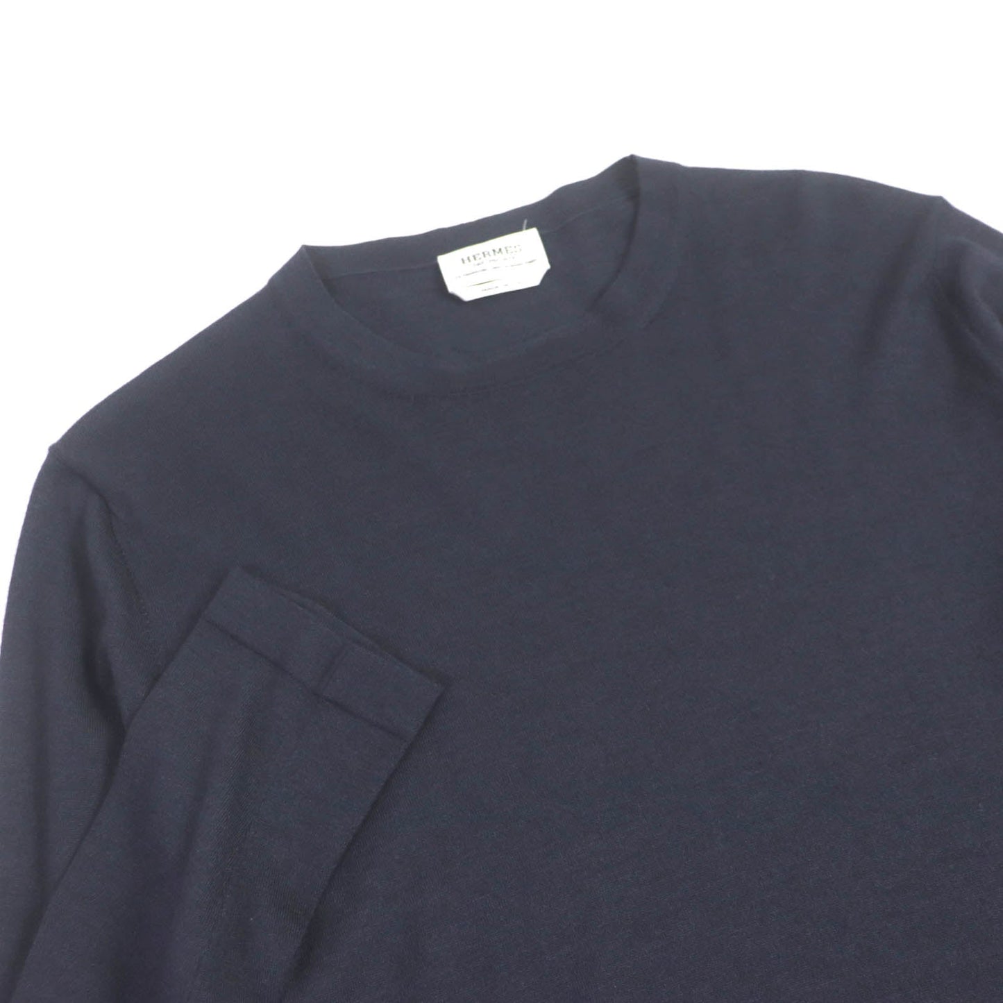 HERMES knit cashmere Navy