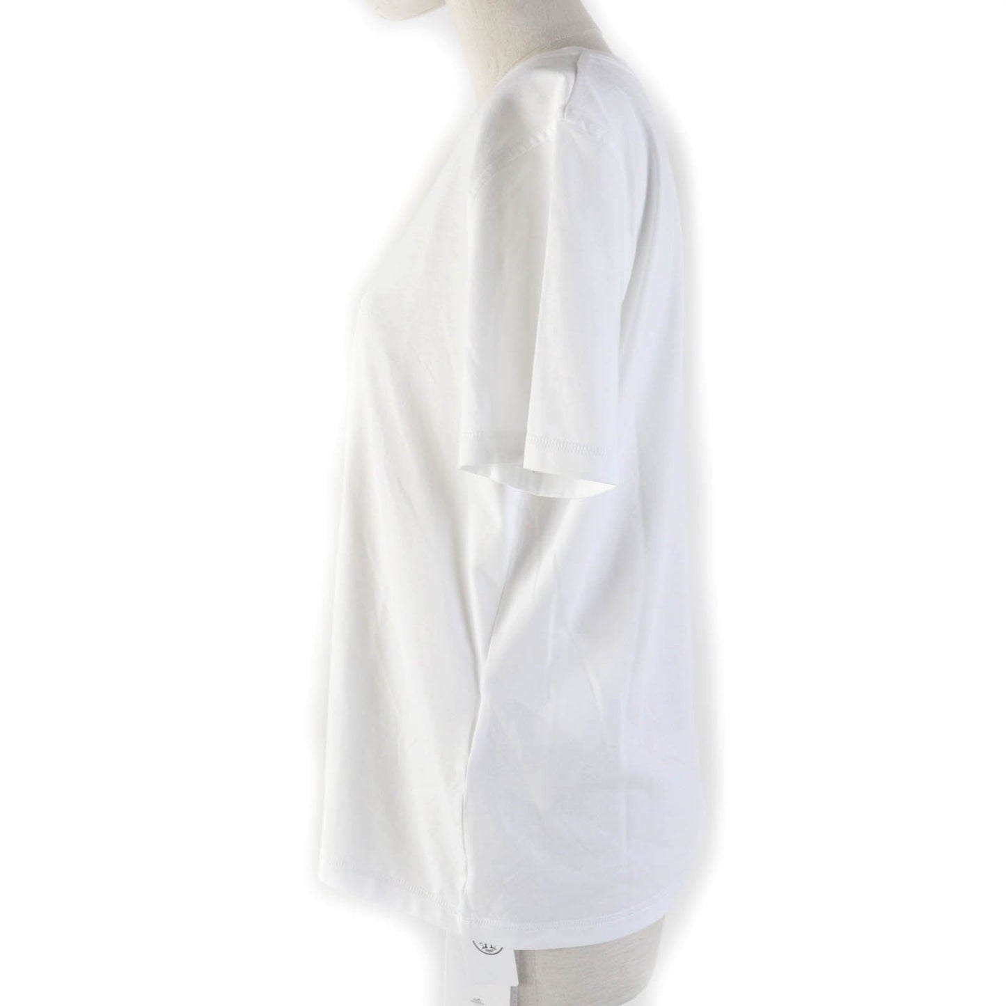 HERMES Short sleeve T-shirt 3H4611DL cotton white De Re Boucle 44