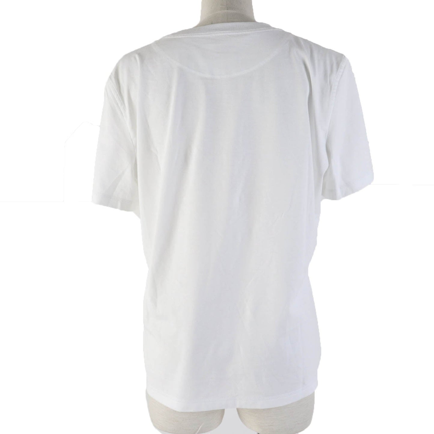 HERMES Short sleeve T-shirt 3H4611DL cotton white De Re Boucle 44