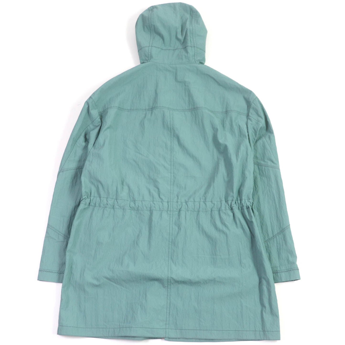 HERMES coat Main: 58% cupra, Main: 42% nylon, Part: 100% cotton Light blue mens 48 Used