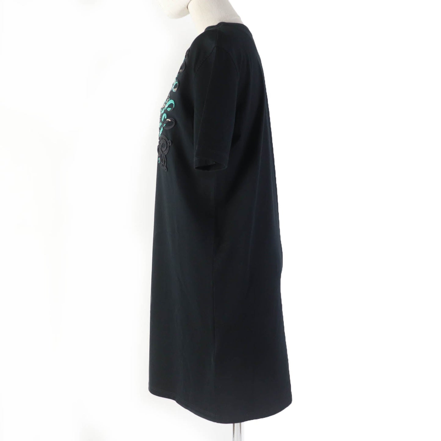 HERMES one piece cotton black 34