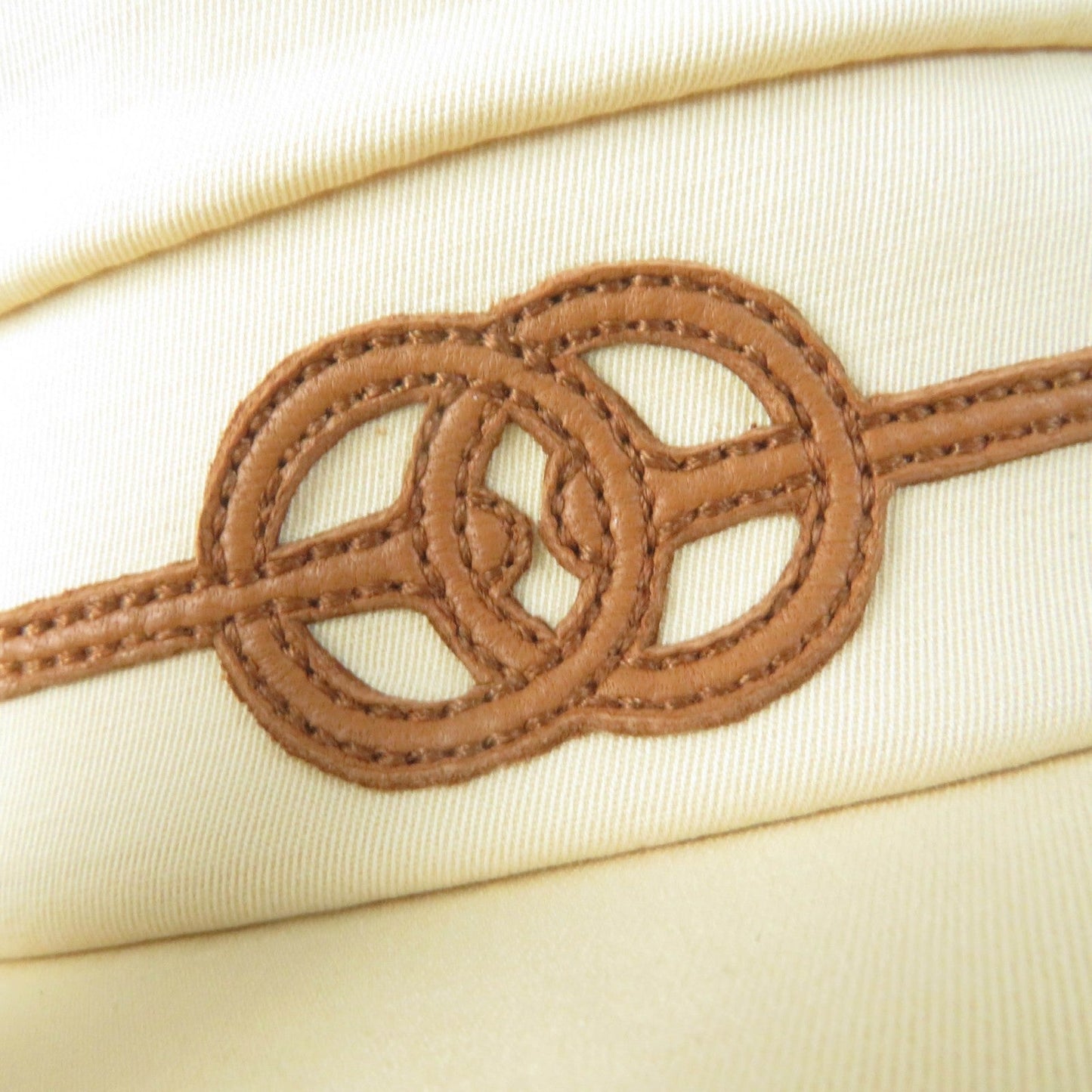 HERMES Casquette cotton beige Kabul Cricket 56