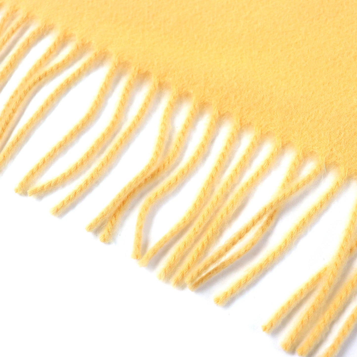 HERMES Stall cashmere yellow