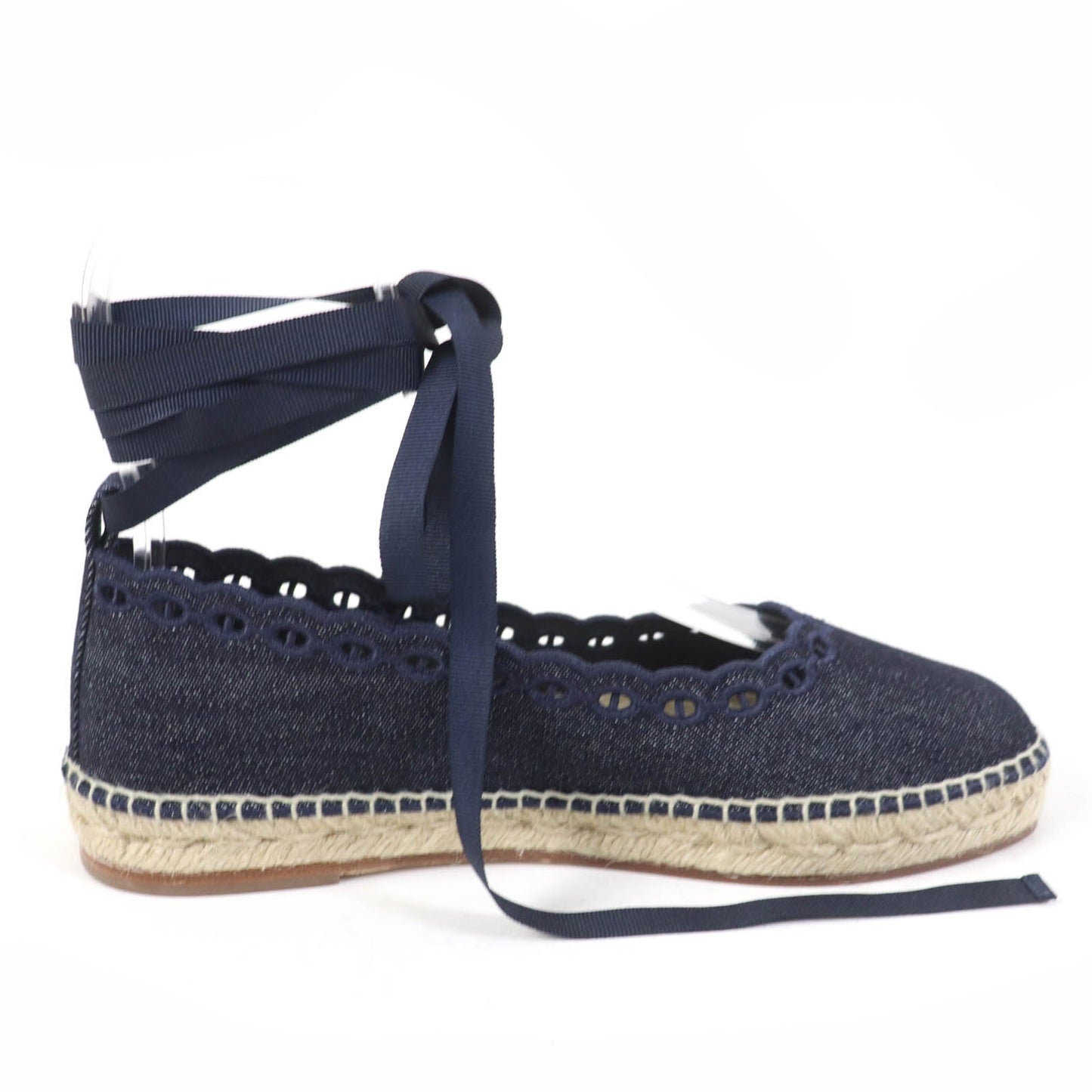 HERMES Slip-on 231140Z denim Indigo 37