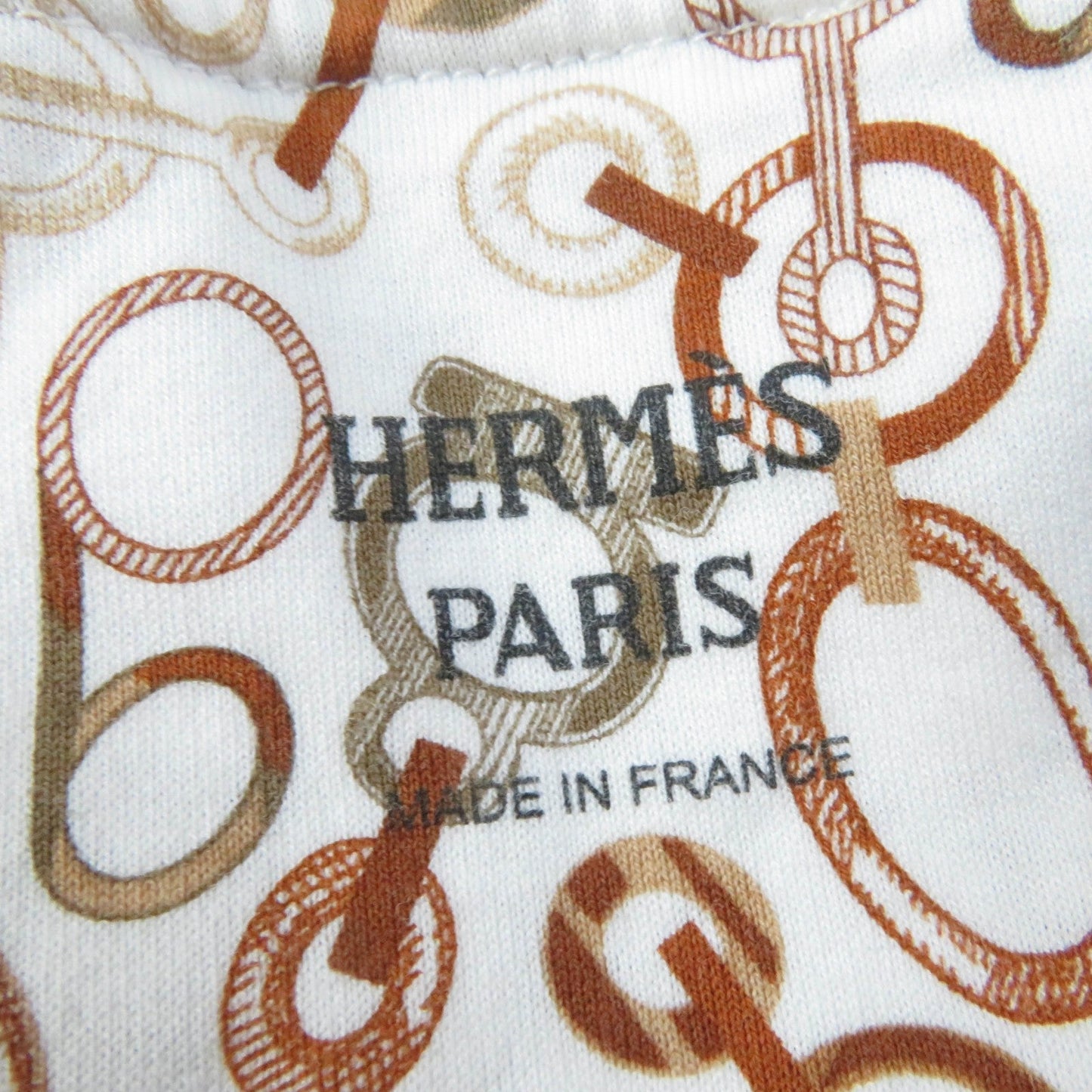 HERMES one piece 3H4514DR cotton Brown type DR Do RE BOUCLES 34