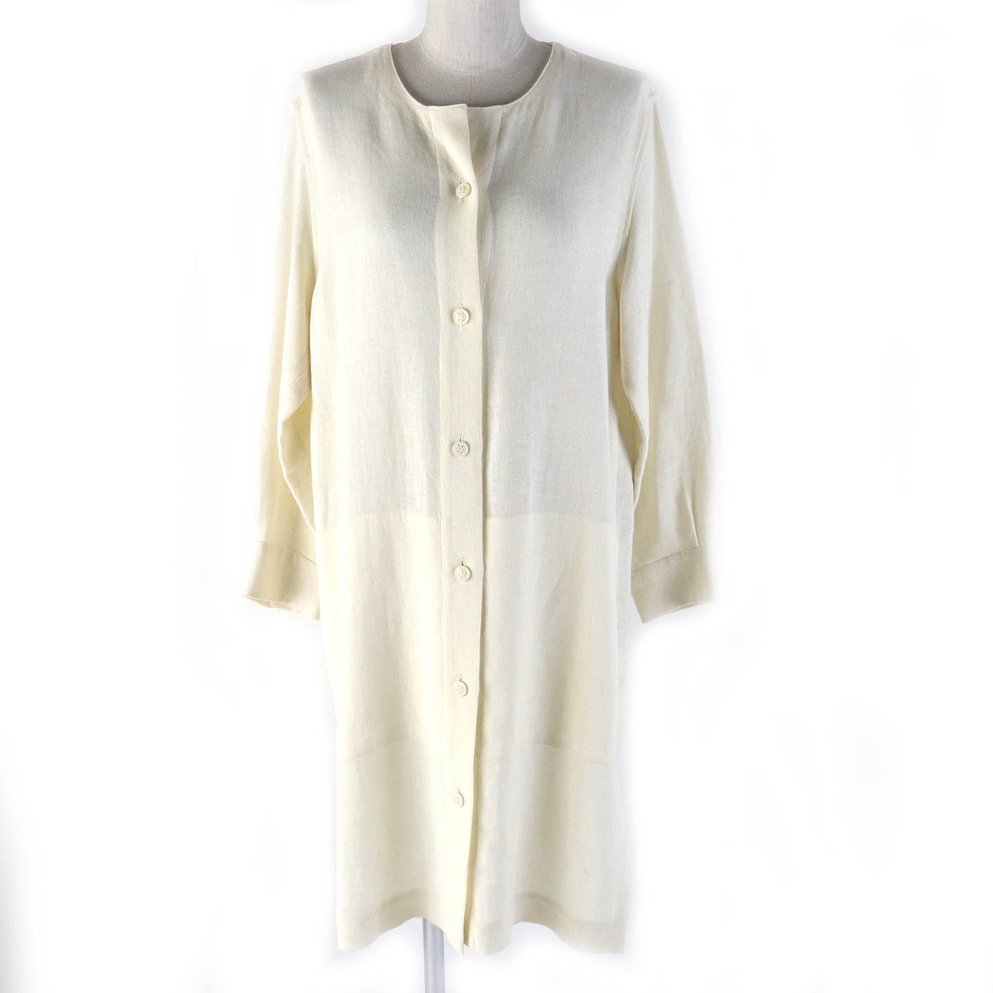 HERMES one piece linen off white 40