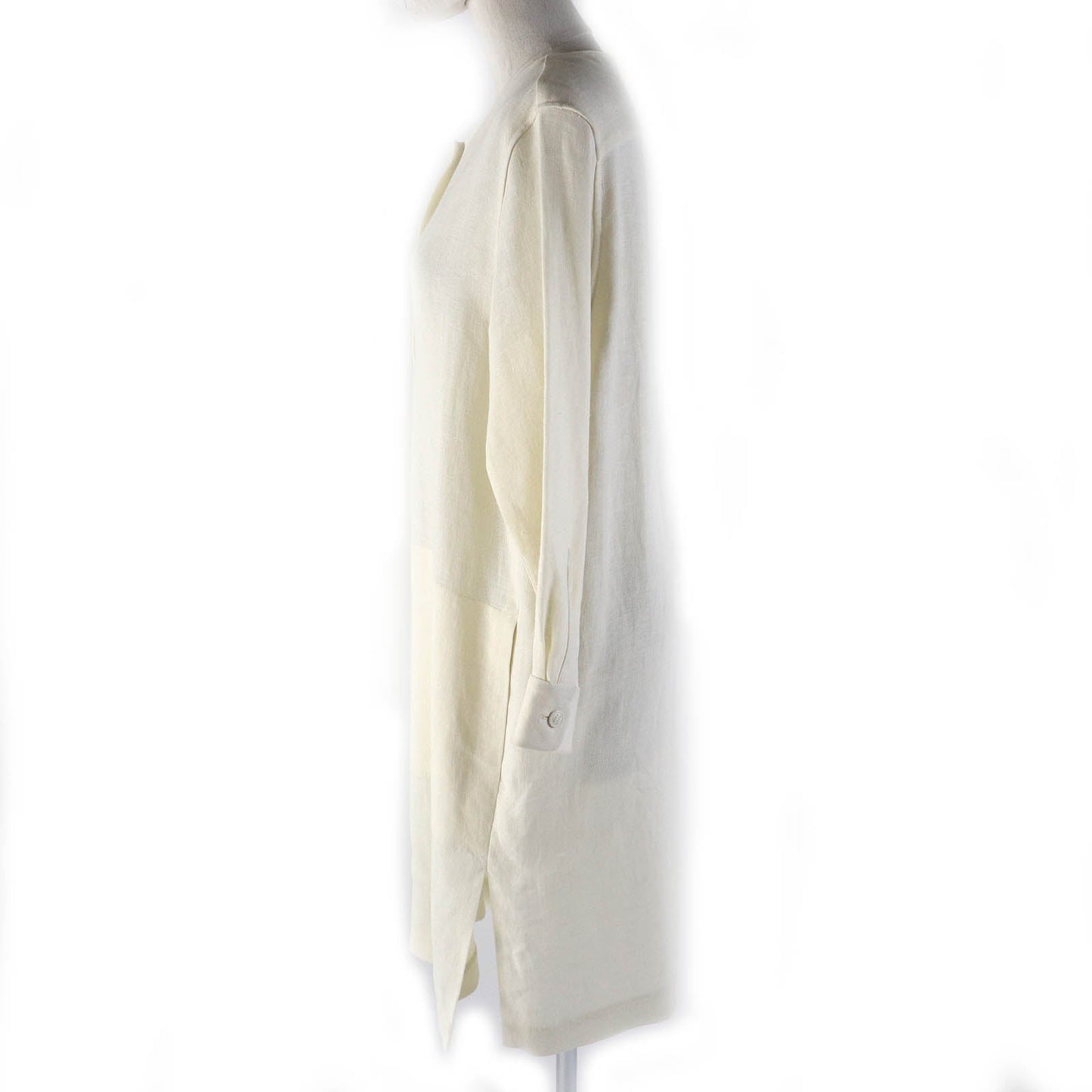 HERMES one piece linen off white 40