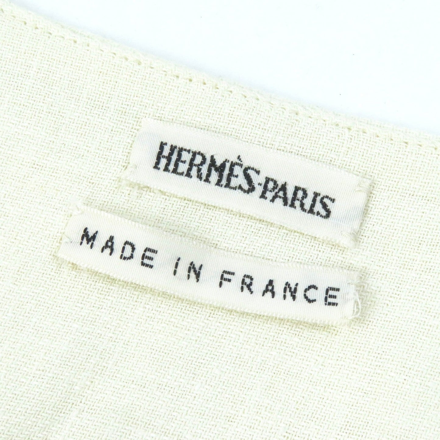 HERMES one piece linen off white 40