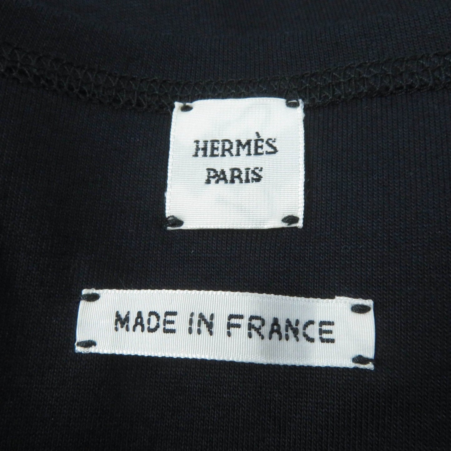 HERMES one piece cotton Dark navy 46