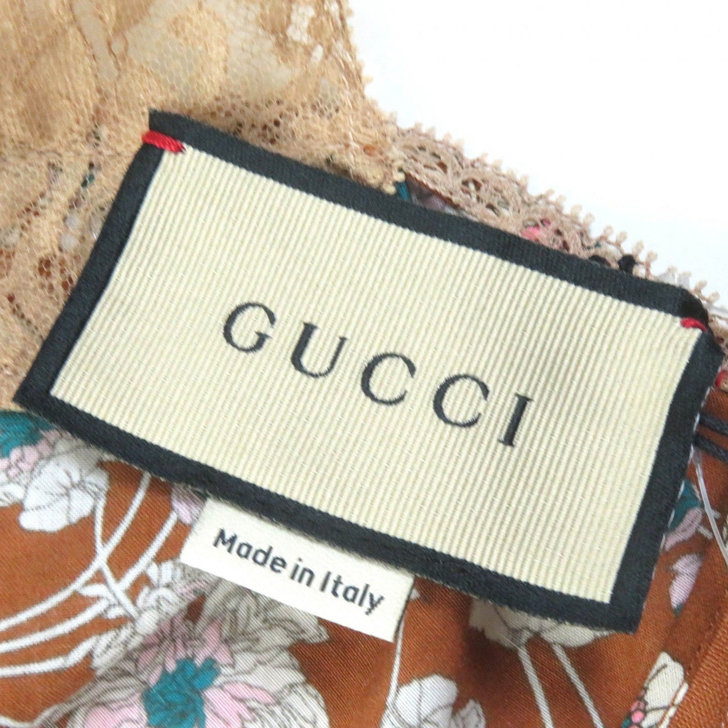 GUCCI one piece 704249 ZAJKH cotton Brown multicolor 42