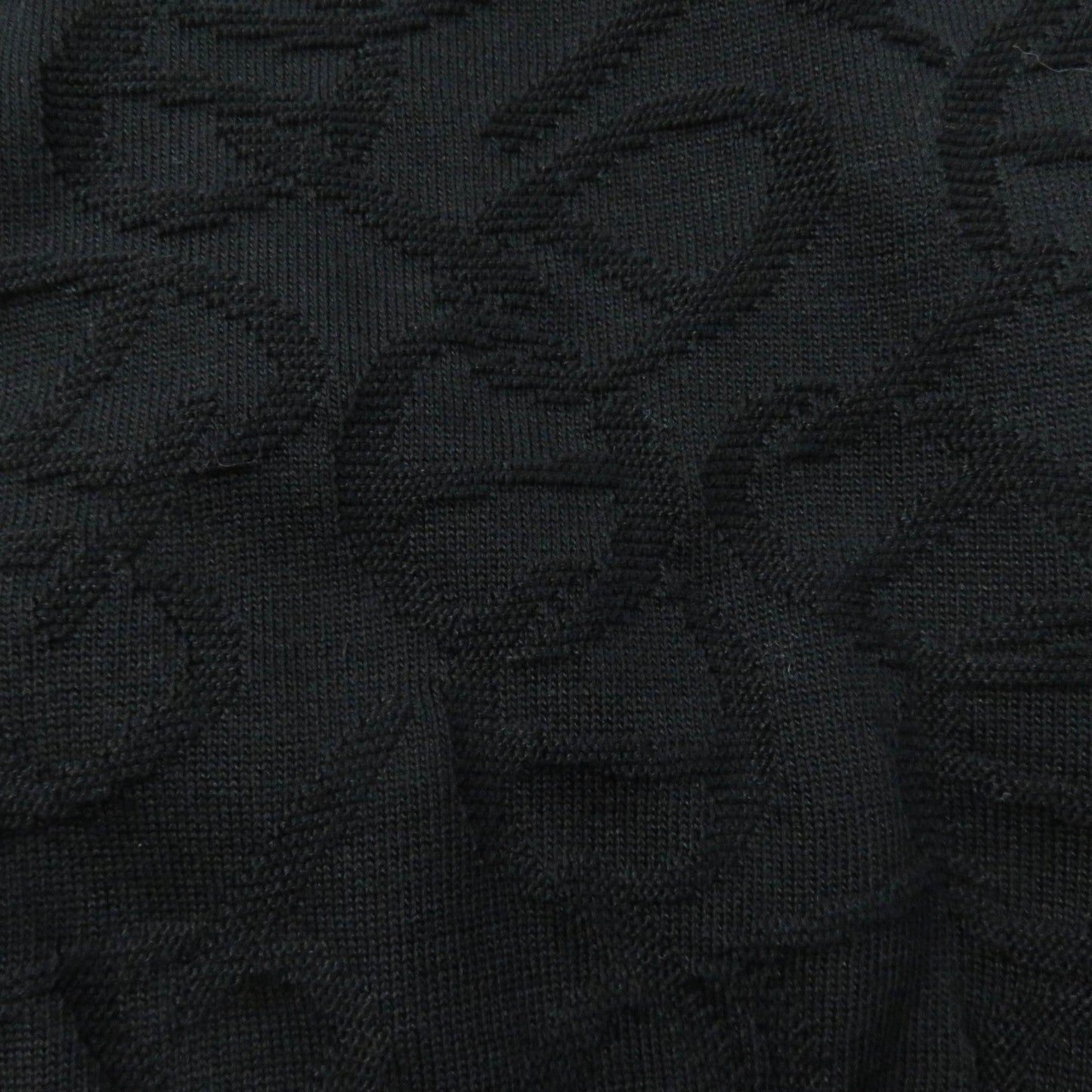 HERMES cardigan 4E2730DC silk black NAOUSS 38