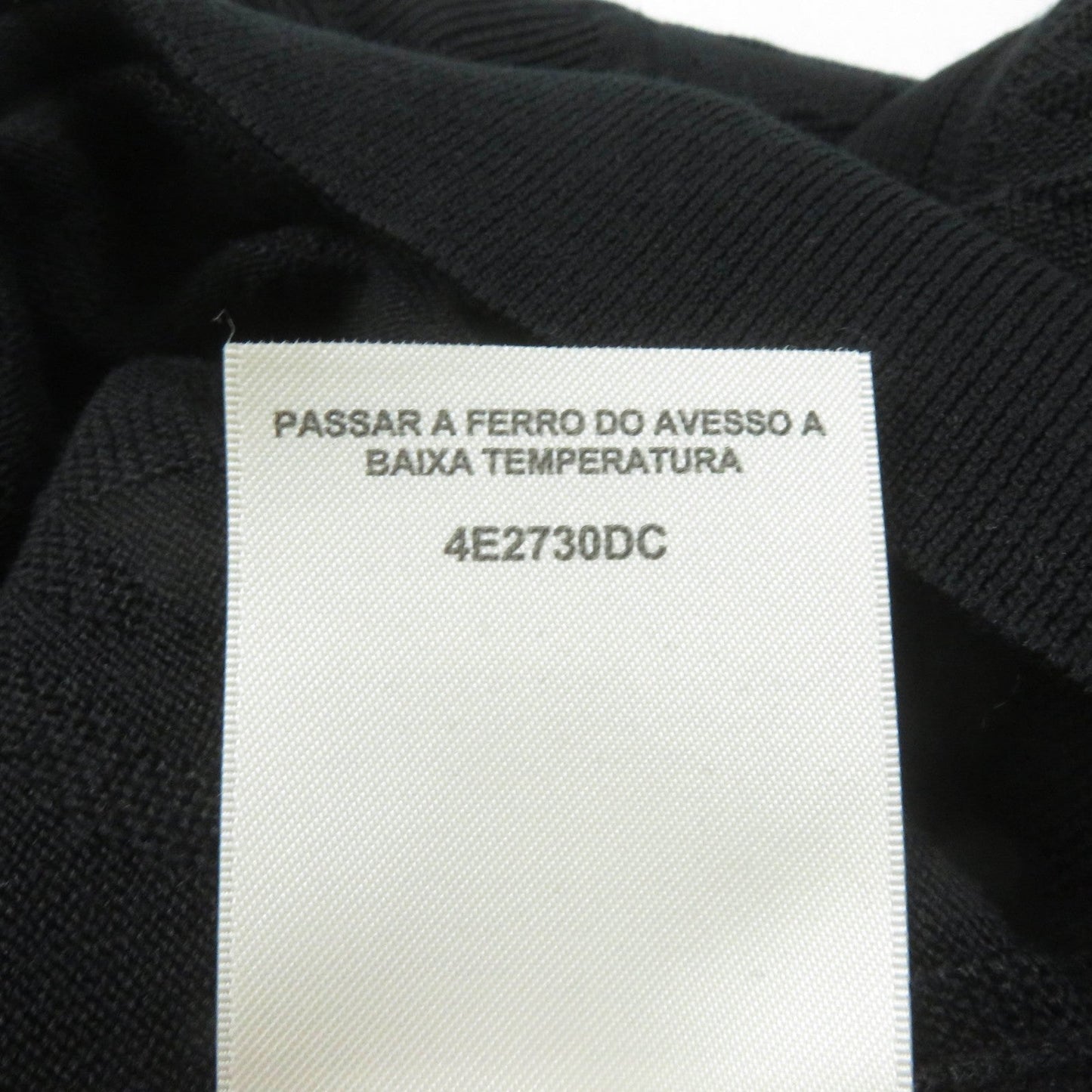 HERMES cardigan 4E2730DC silk black NAOUSS 38