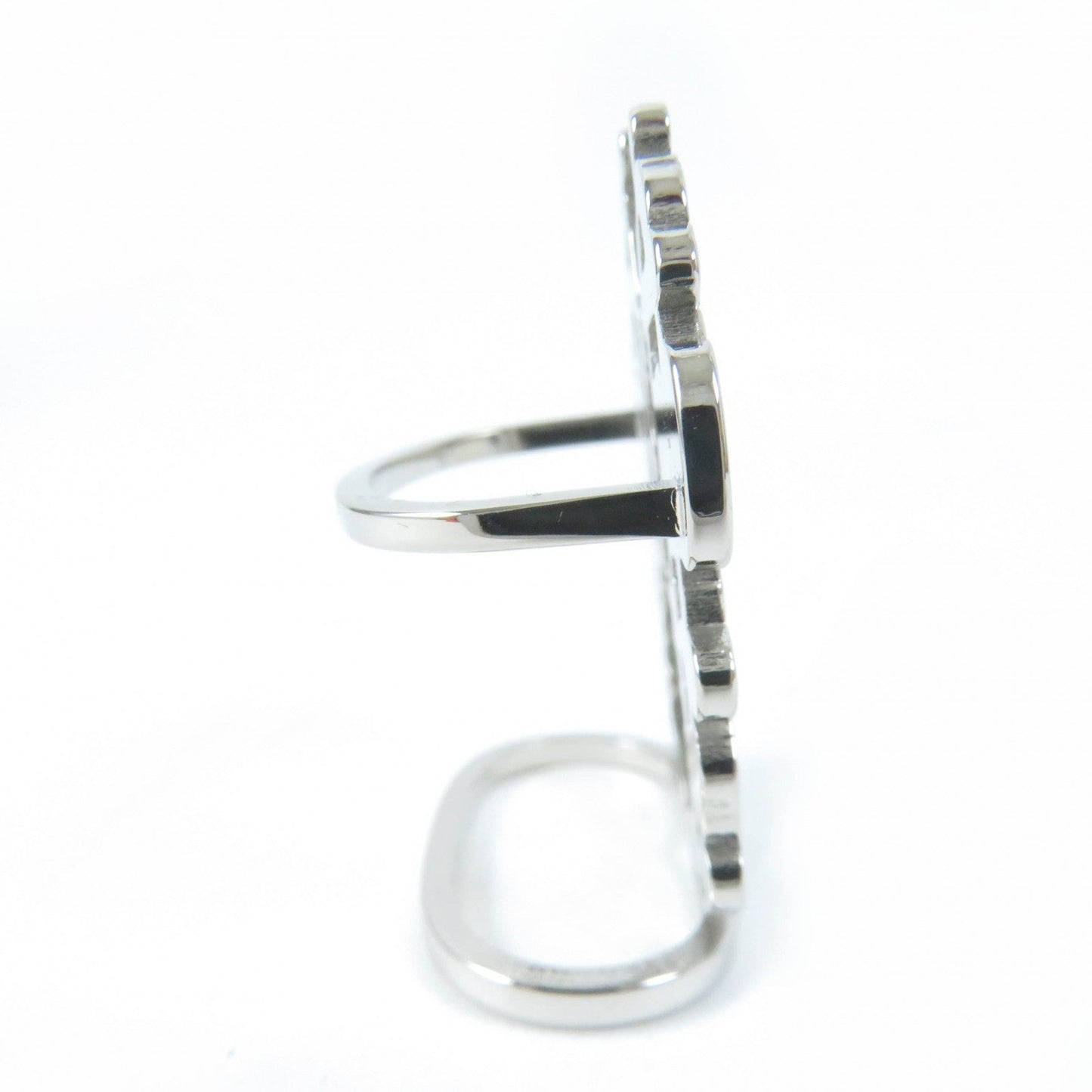 HERMES Scarf ring H603583S 00 Silver Silver Brides de Gala