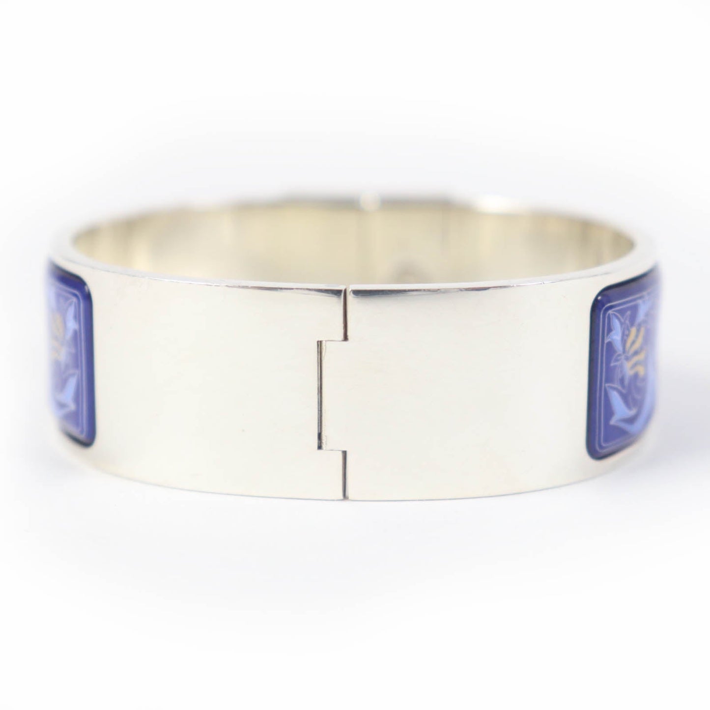 HERMES bracelet SV925 Silver Blue type Emilel GM