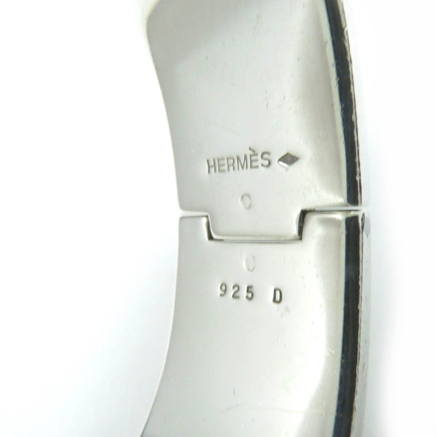 HERMES bracelet SV925 Silver Blue type Emilel GM