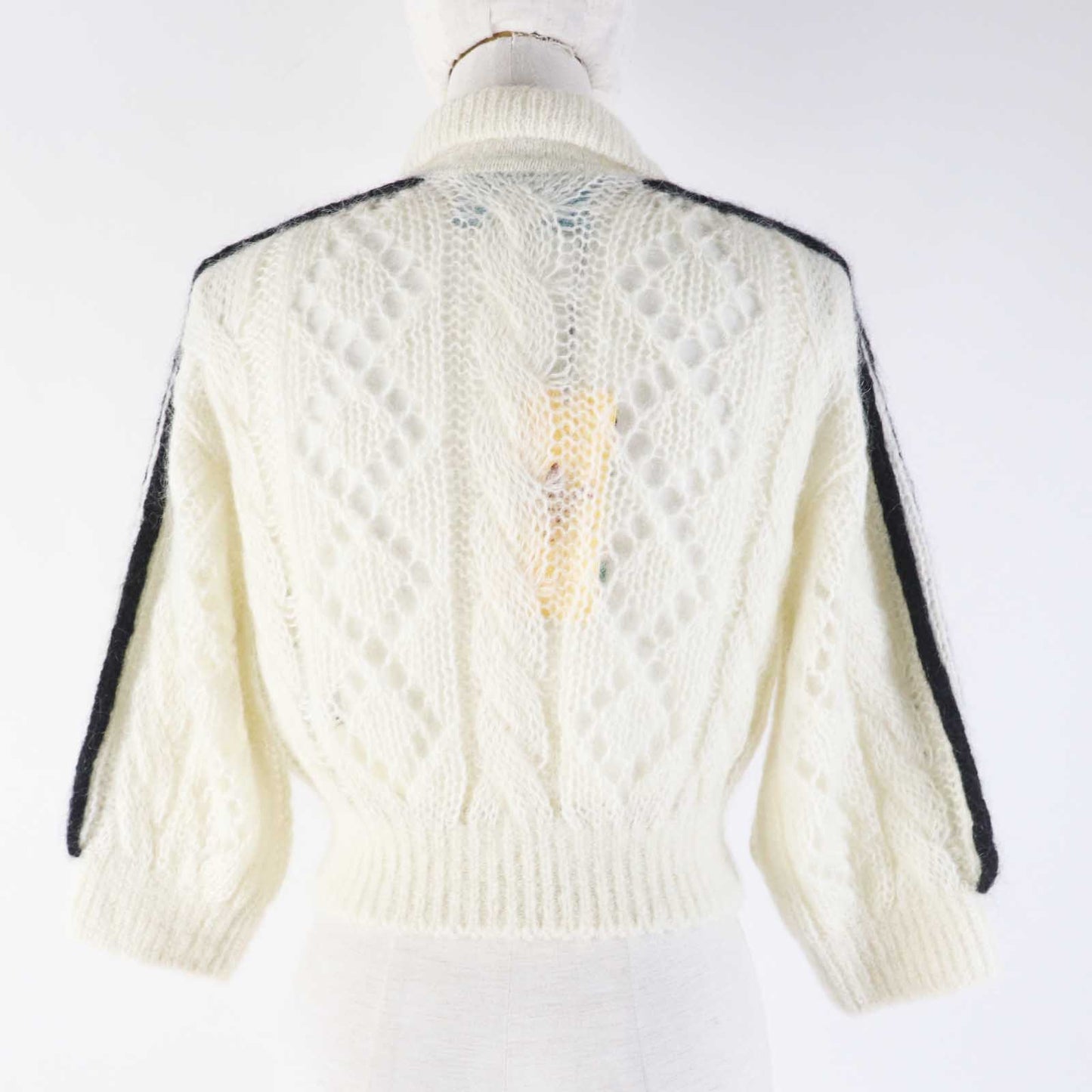 GUCCI knit 713023 mohair white XS