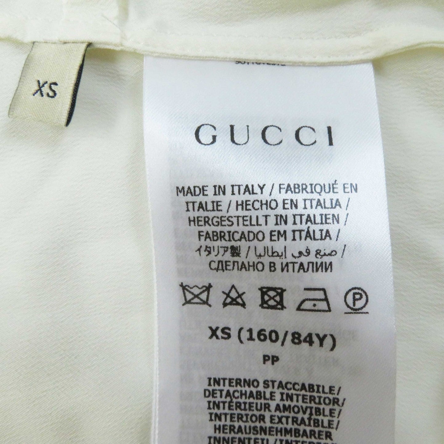 GUCCI knit 713023 mohair white XS