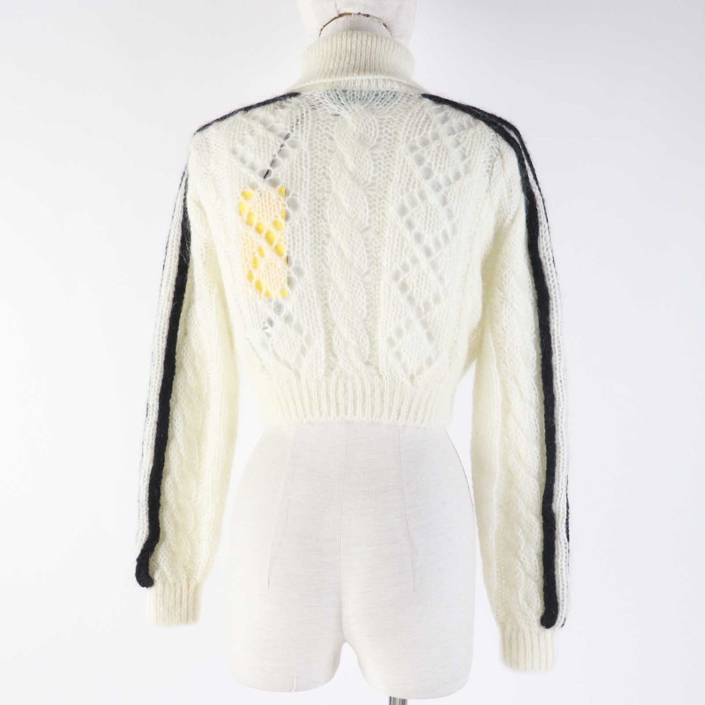 GUCCI knit 713023 mohair white XS