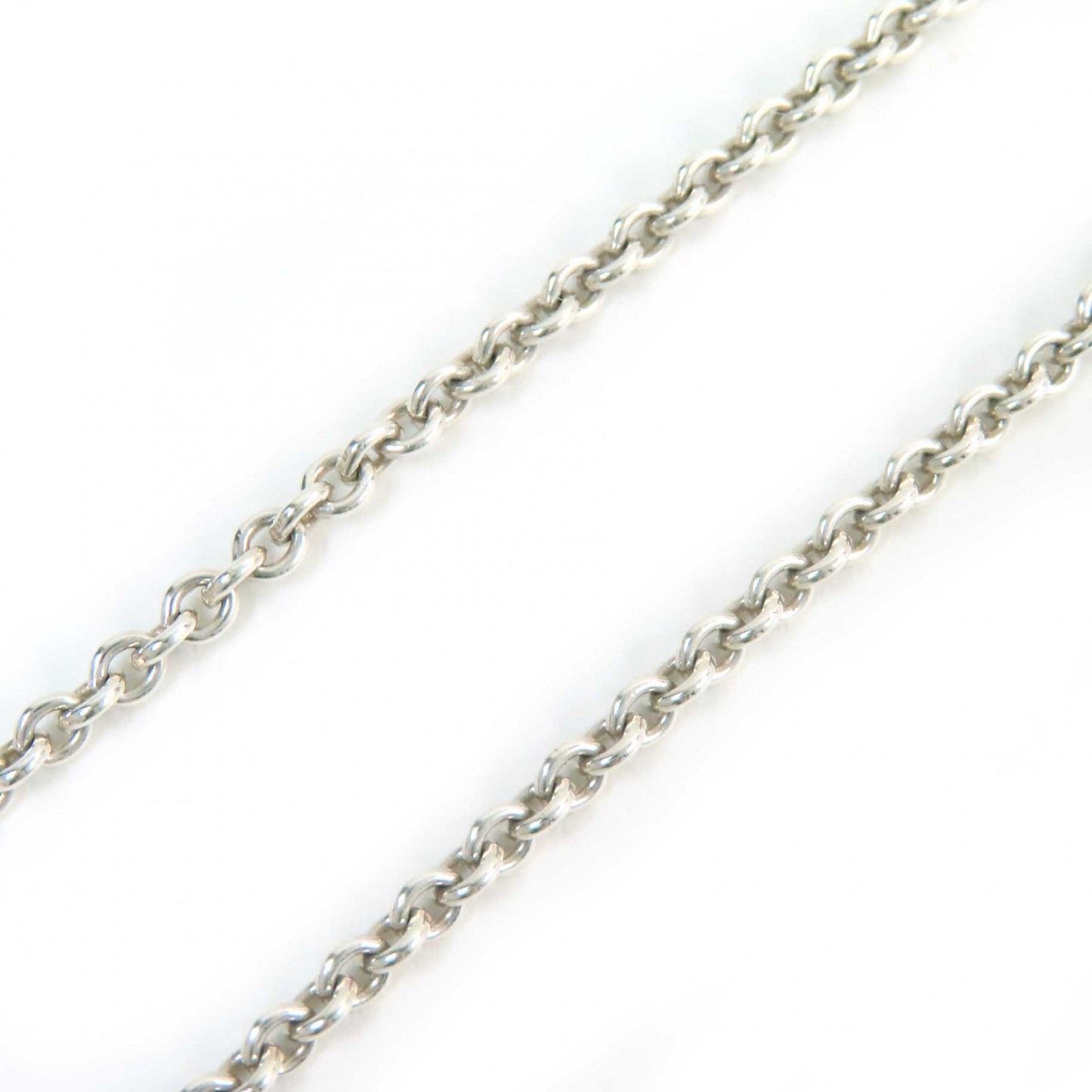 HERMES Necklace AG925 Silver Kelly Cadena Necklace
