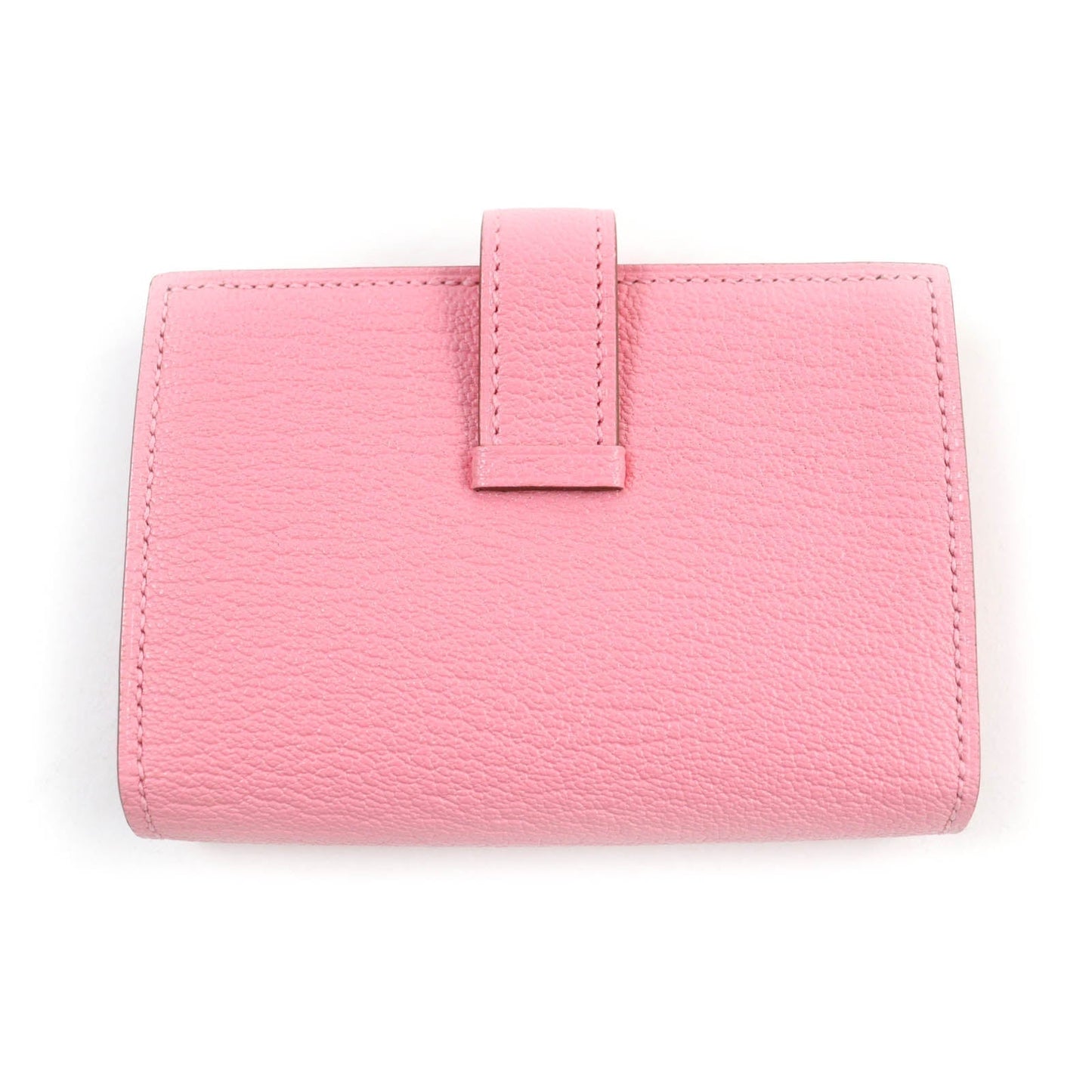 HERMES name card holder Shave Rose azare Bearn Mini