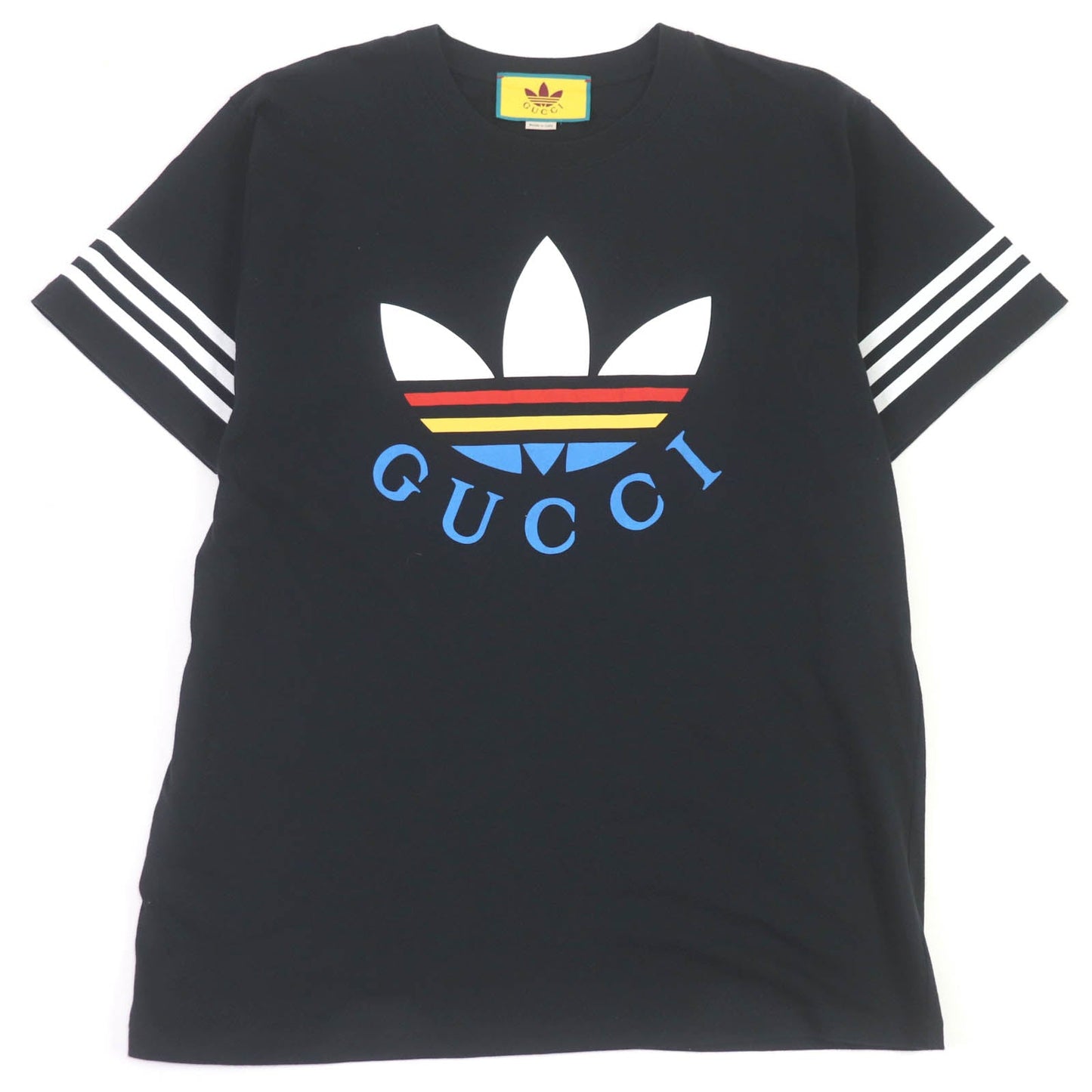 GUCCI Short sleeve T-shirt 616036 cotton black S