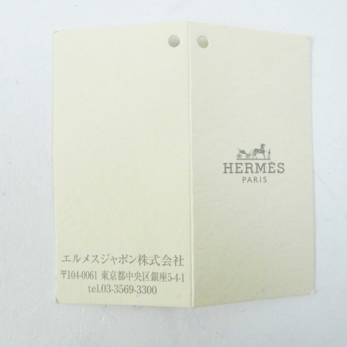 HERMES Cosmetics Pouch cotton Blue type ESCALE TROUSSE TOILE H Escal