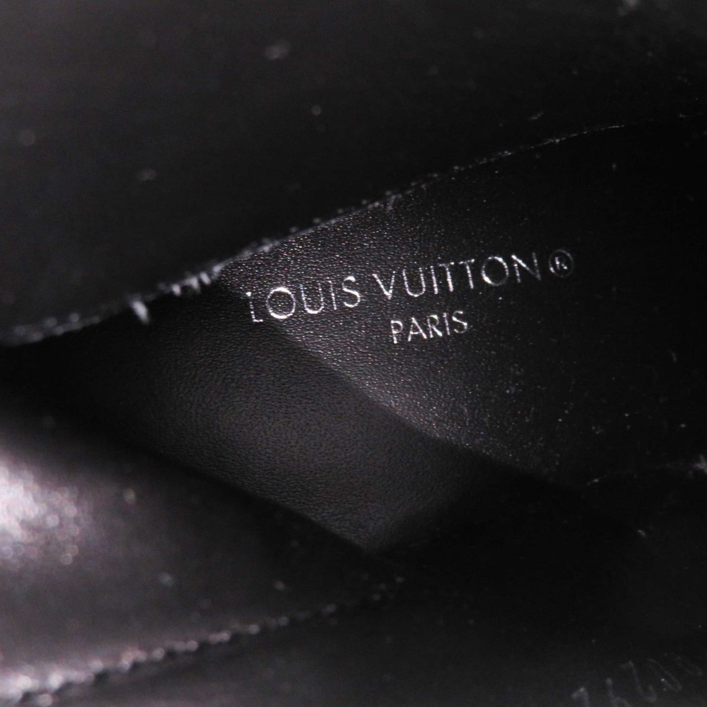 LOUIS VUITTON Ankle boots 1AB2XR leather Black Gray type Star trail line 36