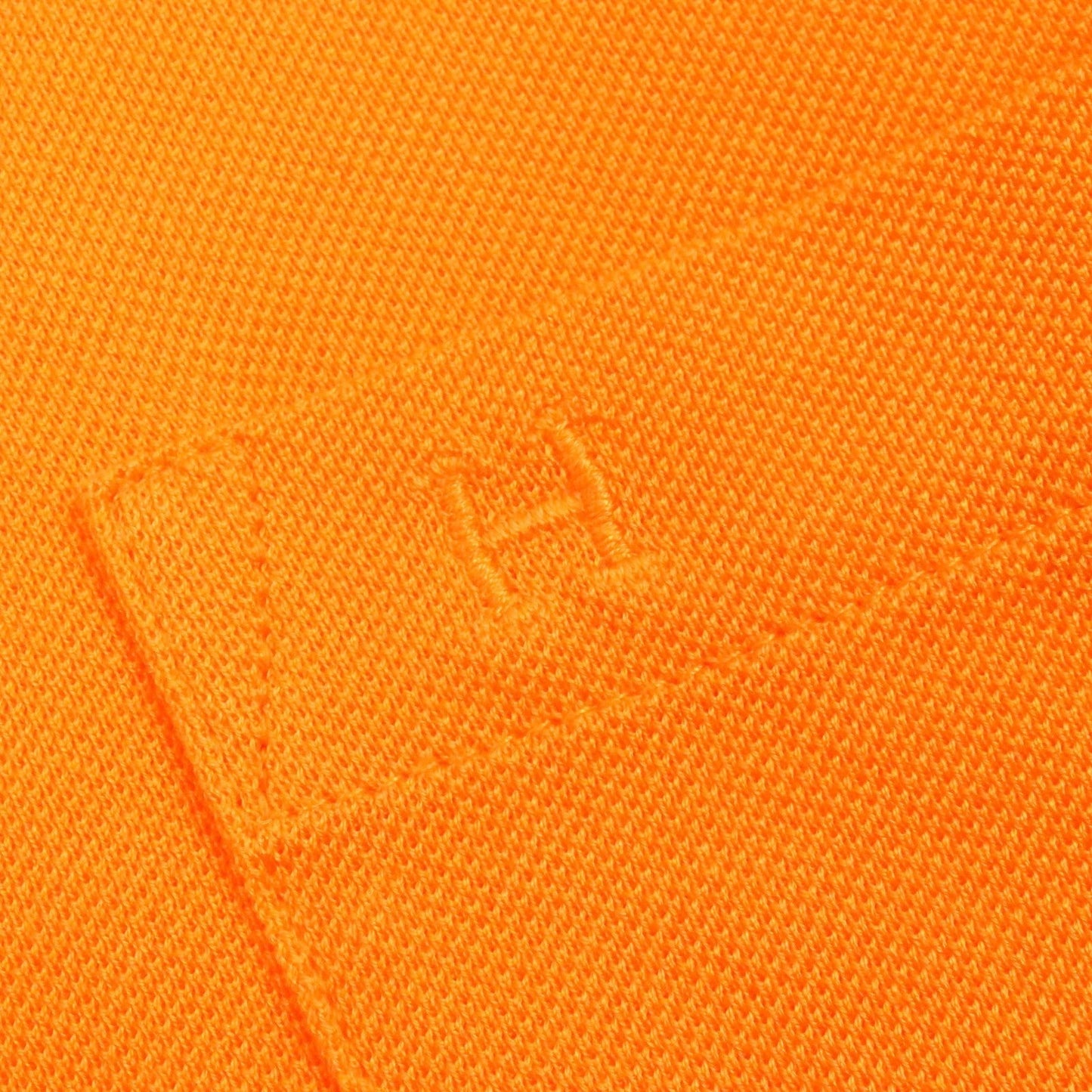 HERMES Short sleeve T-shirt cotton Orange M