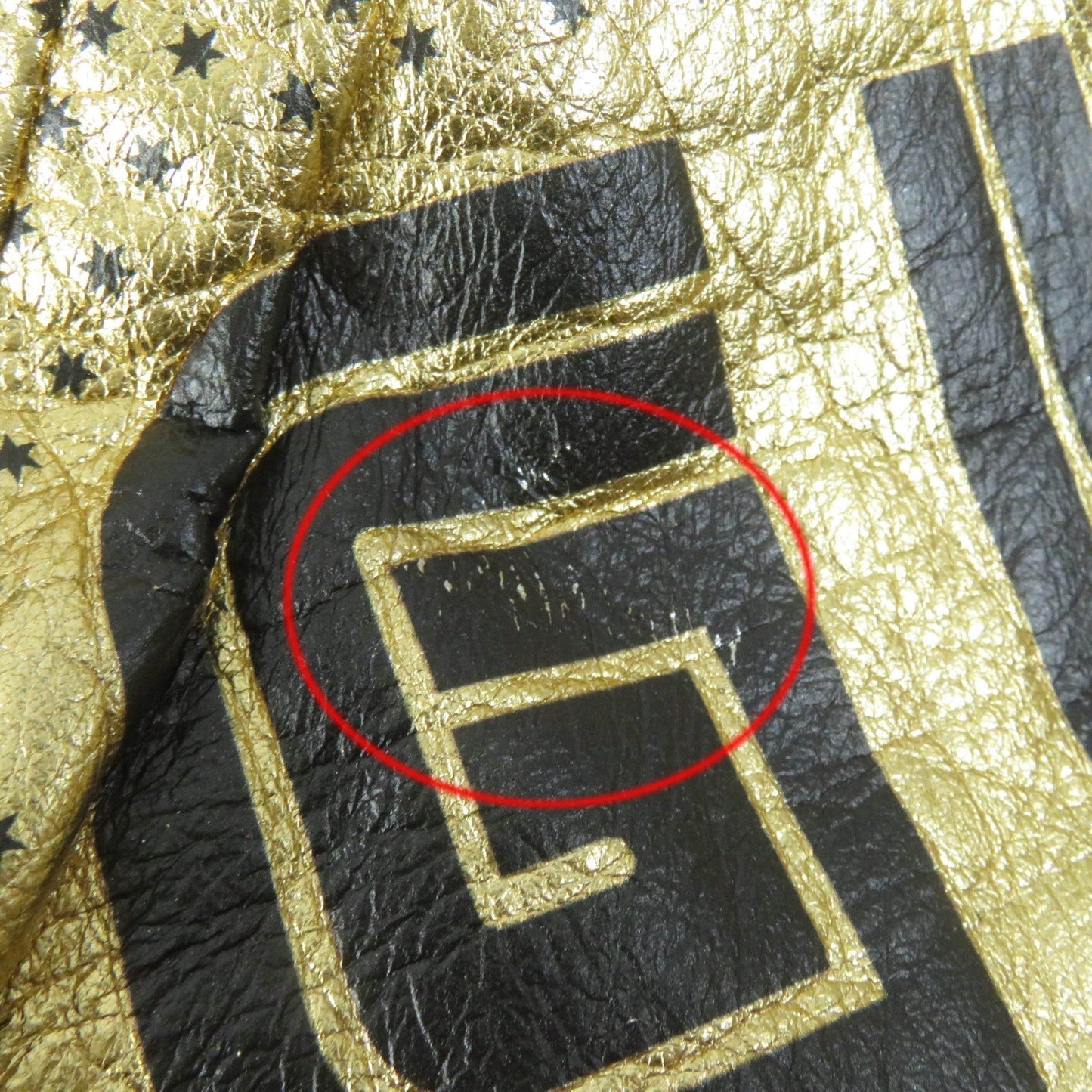 GUCCI Bomber jacket 519455 Sheep leather gold 38