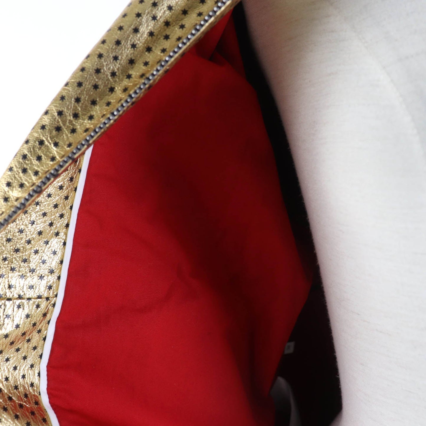 GUCCI Bomber jacket 519455 Sheep leather gold 38