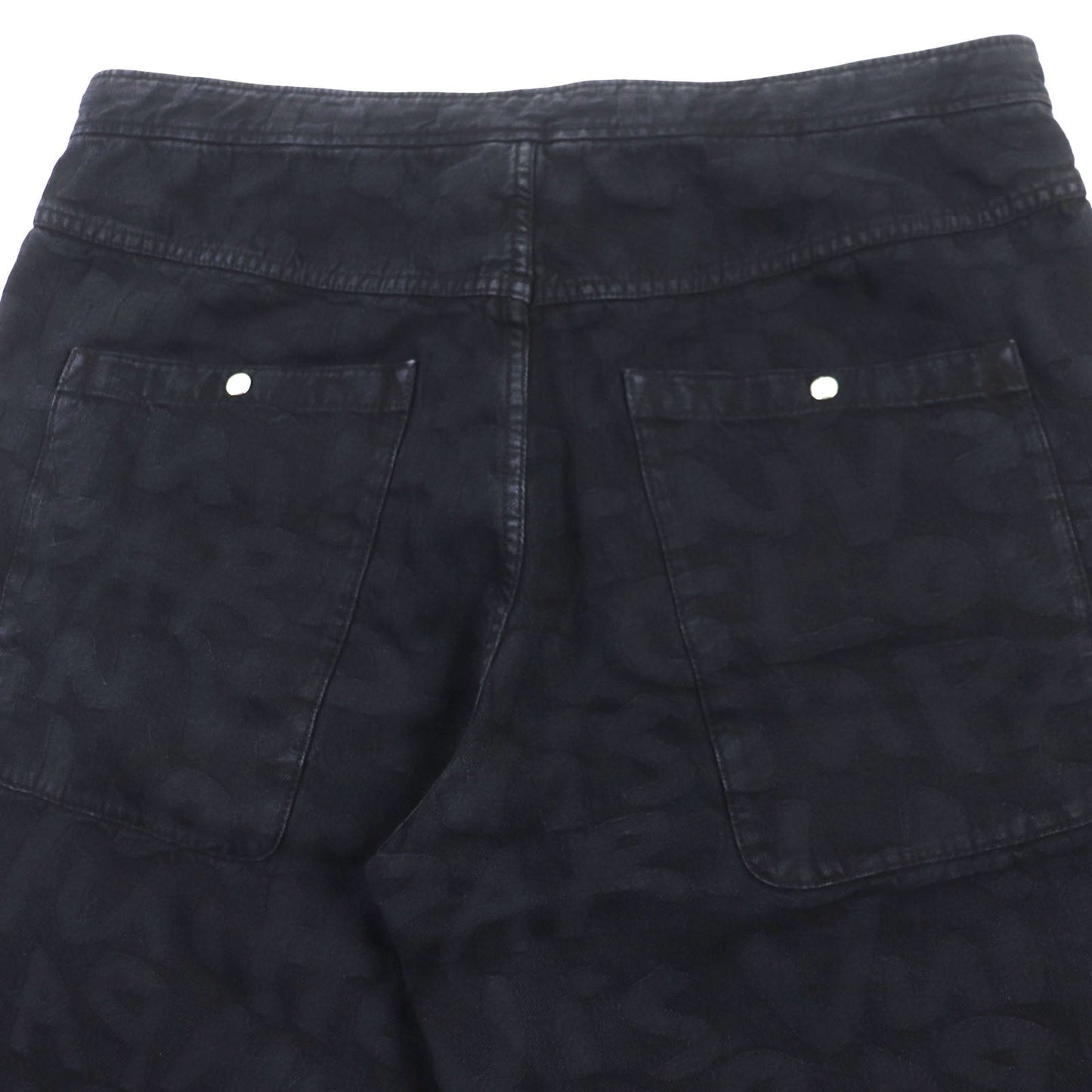 LOUIS VUITTON Denim pants cotton black 42
