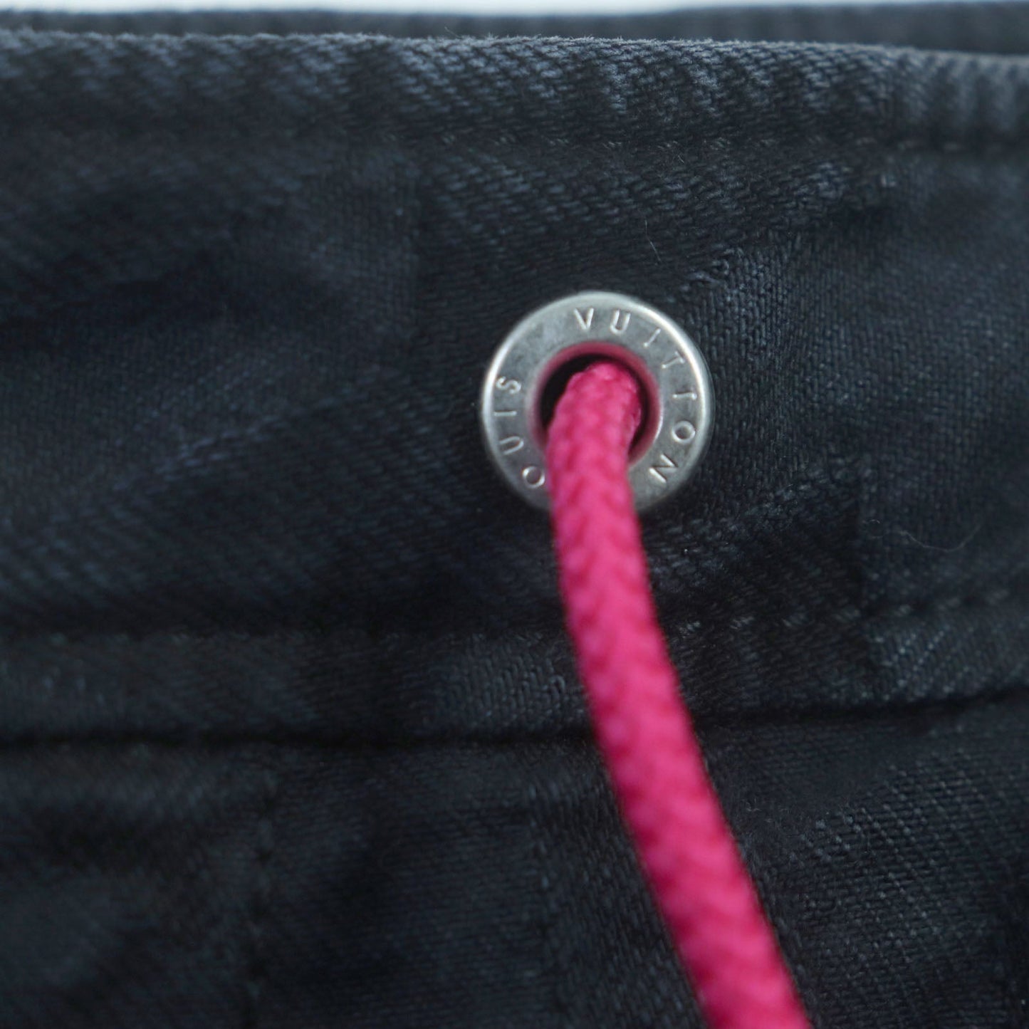 LOUIS VUITTON Denim pants cotton black 42